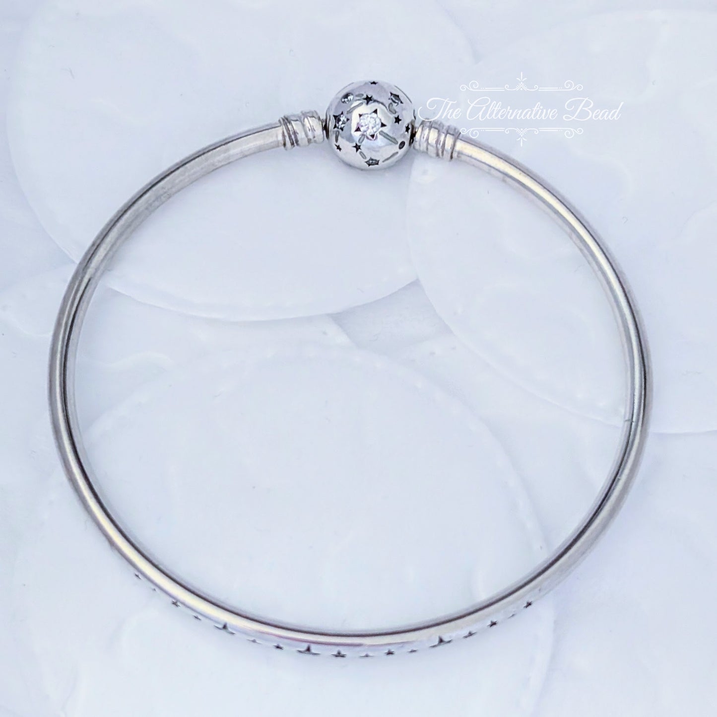 Pandora Stars & Galaxy Bangle silver sterling-silver Bangle by The Alternative Bead. Your official Pandora Retailer from Germany