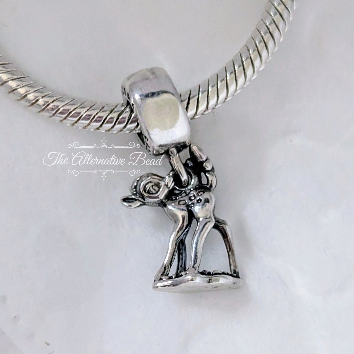 Disney x Pandora Bambi Dangle silver sterling-silver Dangle by The Alternative Bead. Your official Disney x Pandora Retailer from Germany