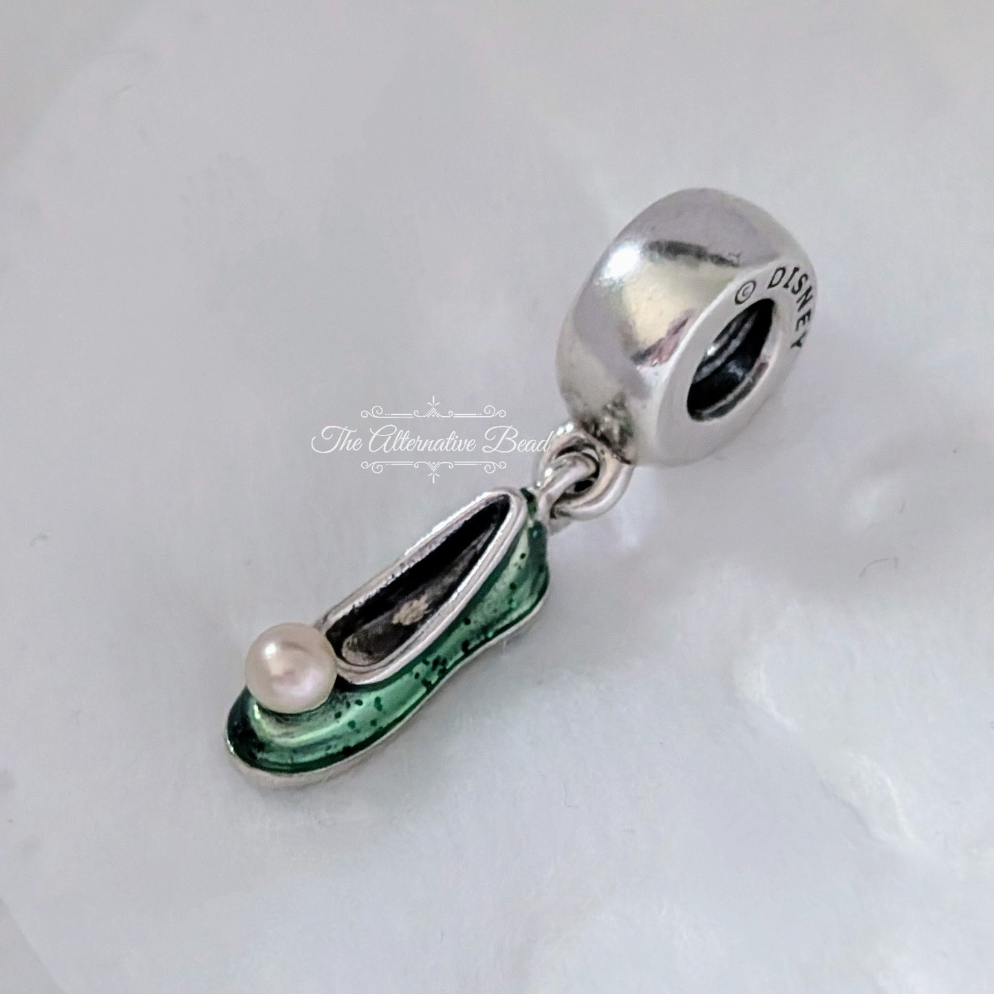 Disney x Pandora Tinker Bell Shoe Dangle green sterling-silver; enamel Dangle by The Alternative Bead. Your official Disney x Pandora Retailer from Germany