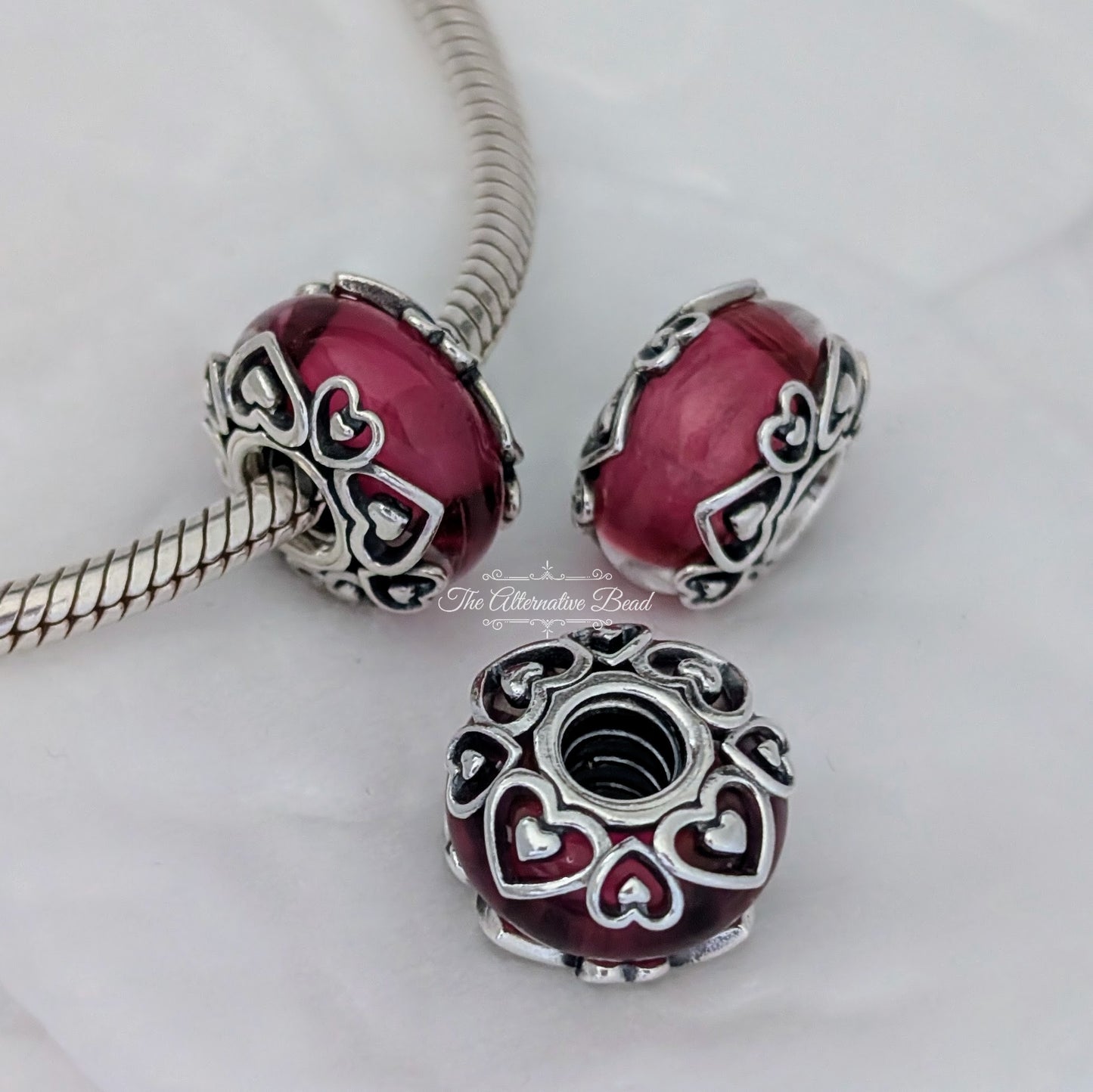 Pandora Reveal your Love Pink Murano pink glass Bead by The Alternative Bead. Your official Pandora Retailer from Germany