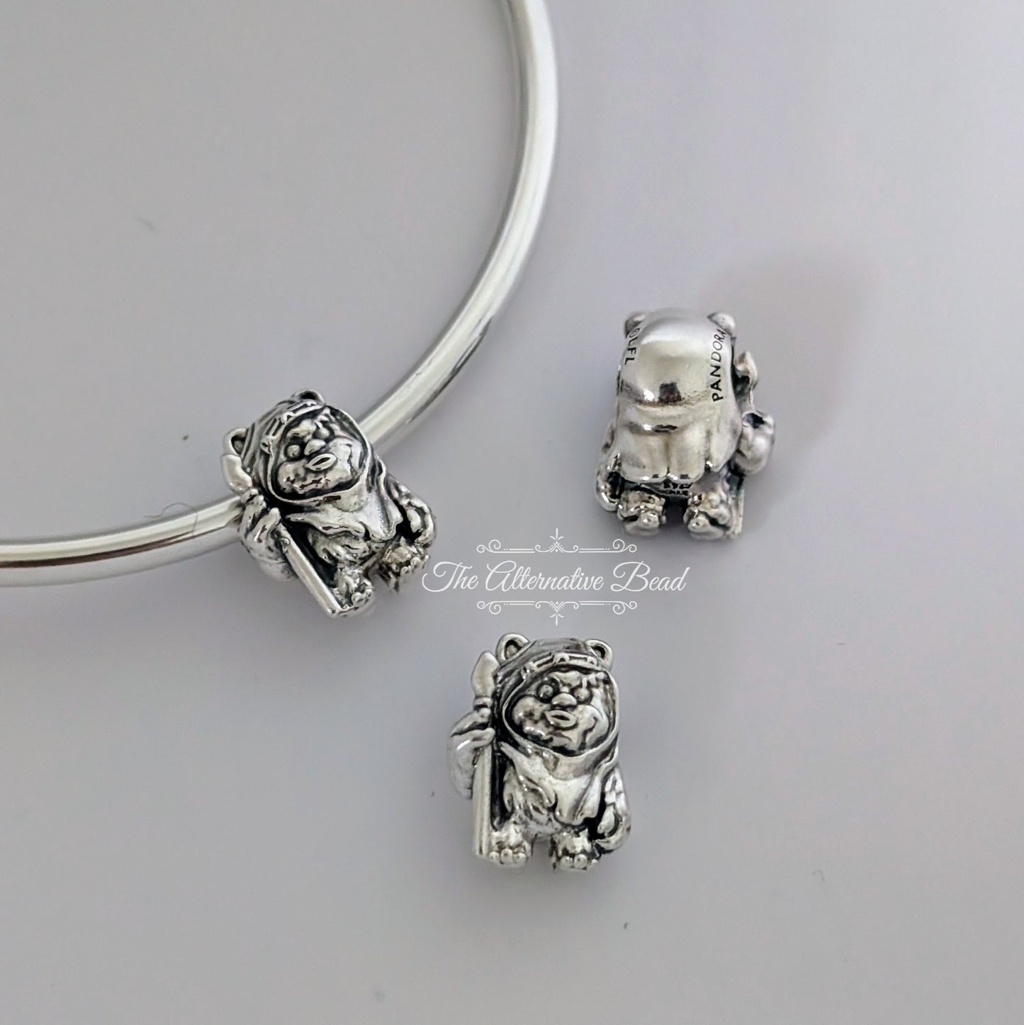 Star Wars x Pandora Ewok silver sterling-silver Bead by The Alternative Bead. Your official Star Wars x Pandora Retailer from Germany
