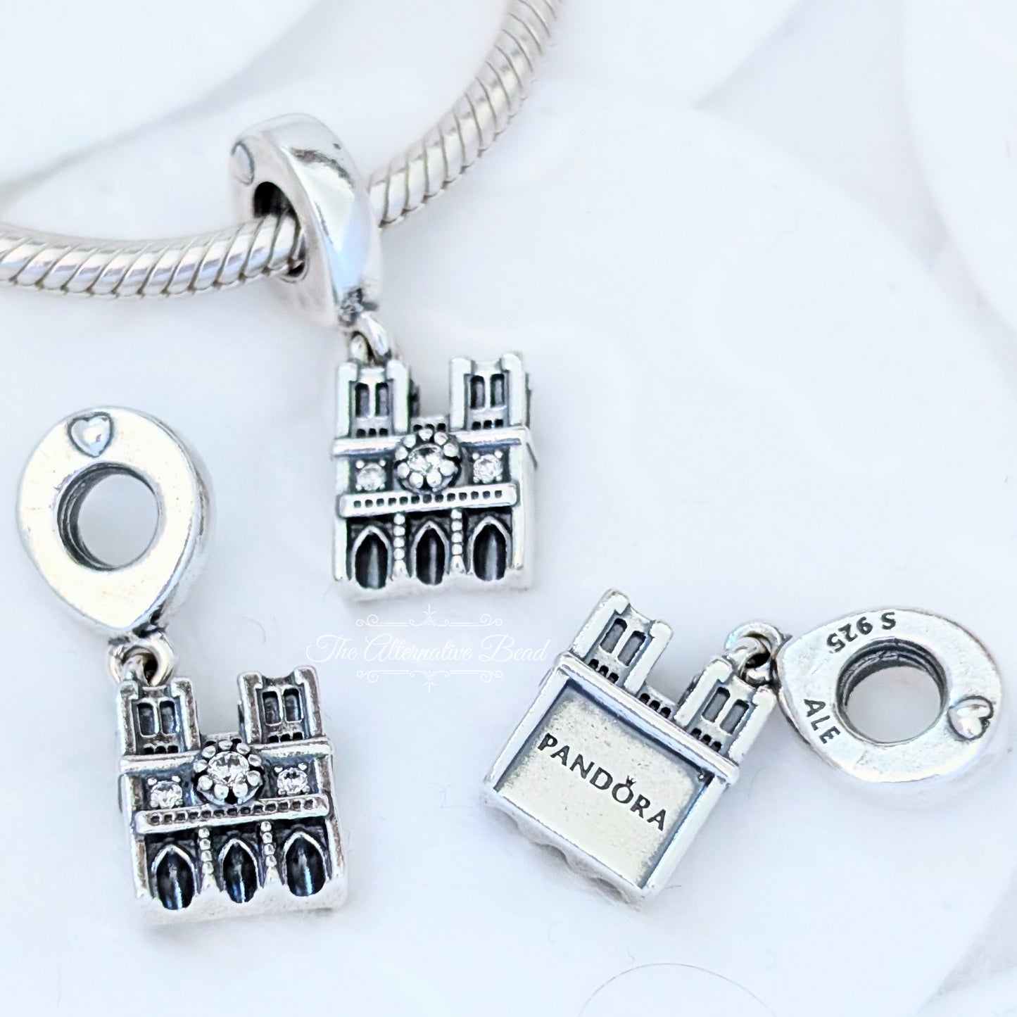 Pandora Notre Dame Dangle silver sterling-silver Dangle by The Alternative Bead. Your official Pandora Retailer from Germany