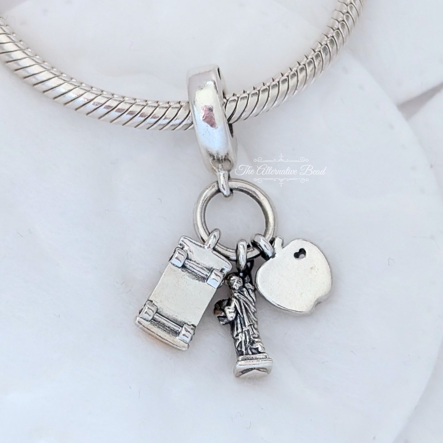 Pandora Symbols of New York City Dangle Charm silver; multicolor; yellow sterling-silver; enamel Dangle by The Alternative Bead. Your official Pandora Retailer from Germany