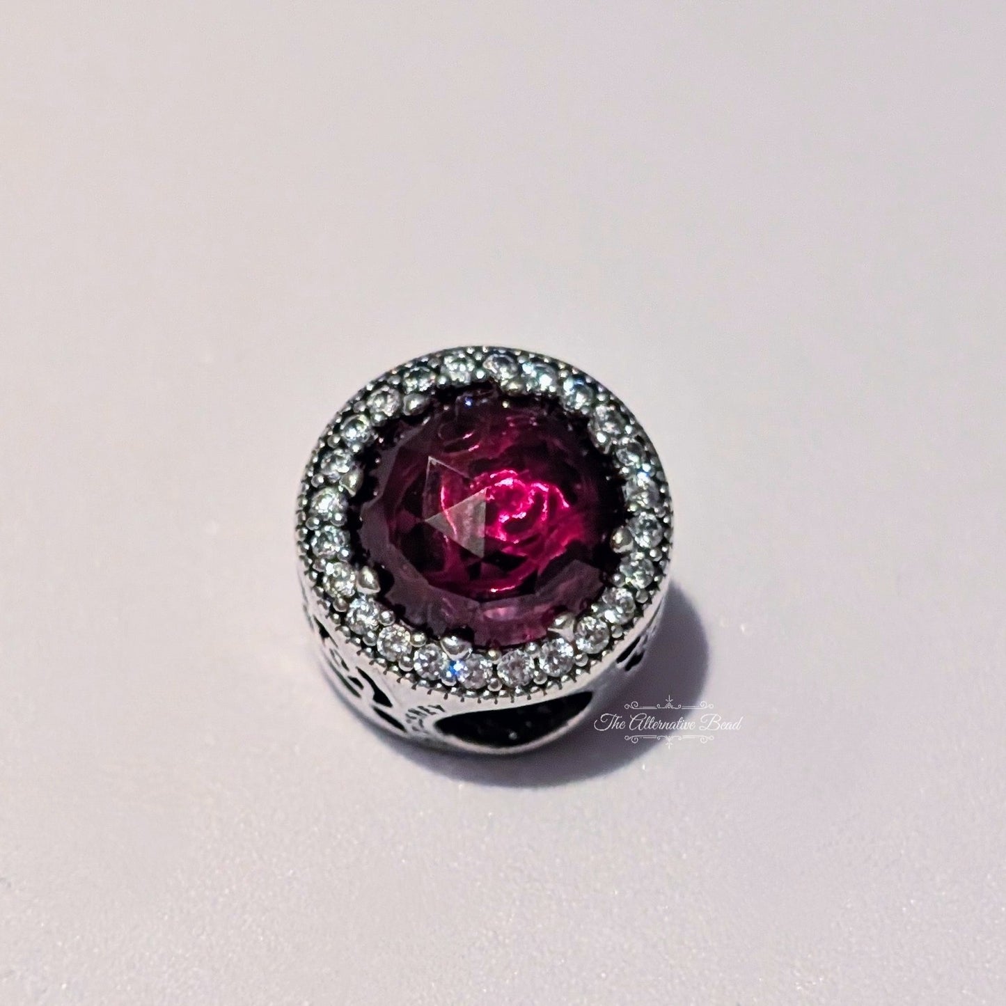Disney x Pandora Belle's Radiant Rose Charm silver sterling-silver Bead by The Alternative Bead. Your official Disney x Pandora Retailer from Germany