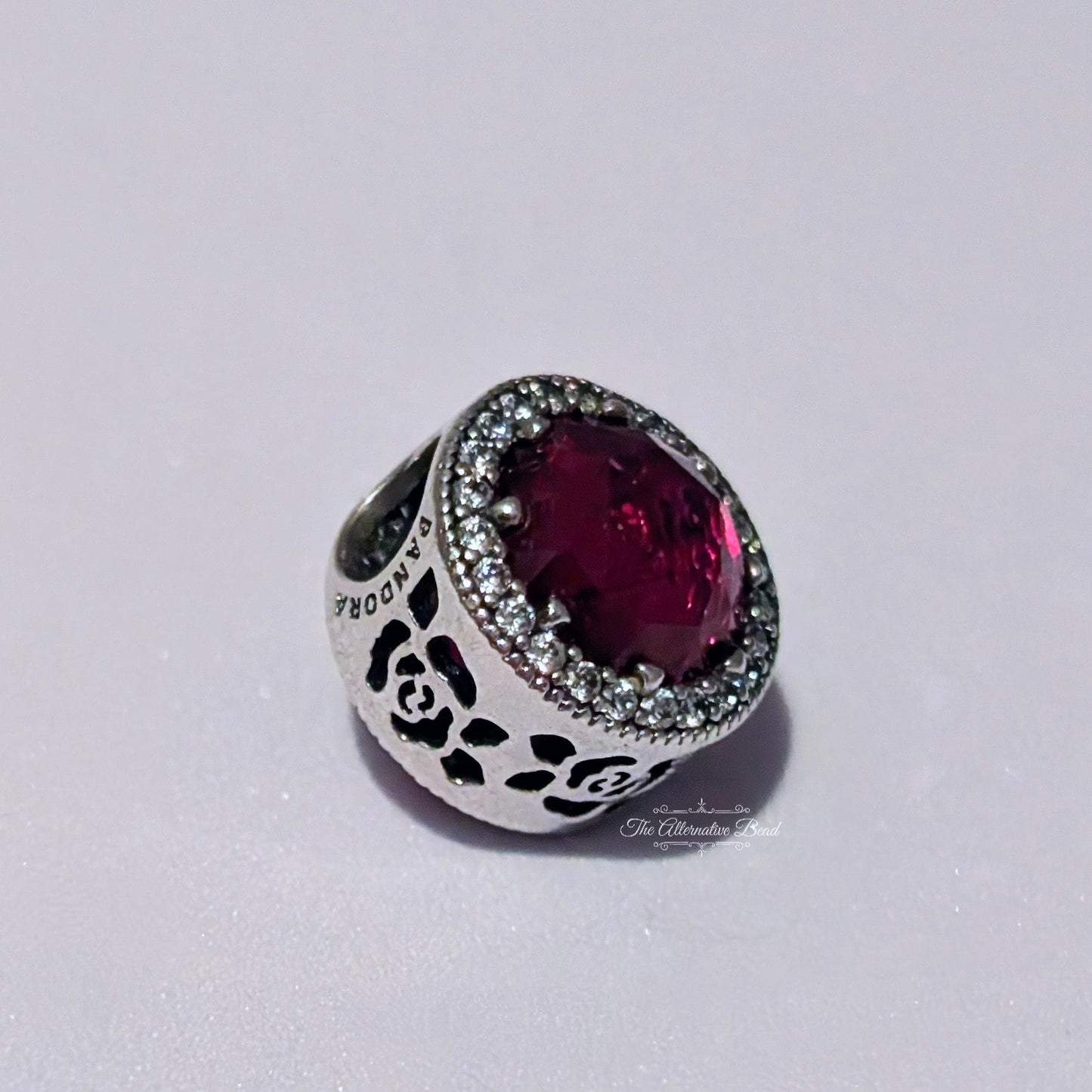 Disney x Pandora Belle's Radiant Rose Charm silver sterling-silver Bead by The Alternative Bead. Your official Disney x Pandora Retailer from Germany