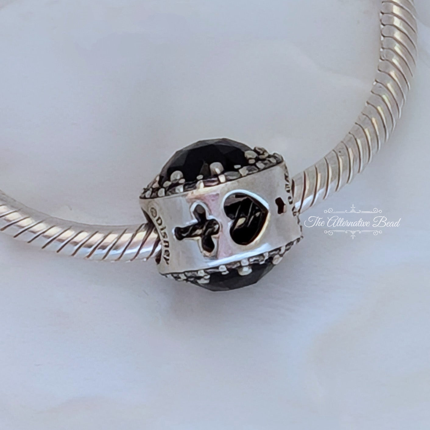 Disney x Pandora Evil Queen Black Magic Charm silver sterling-silver Bead by The Alternative Bead. Your official Disney x Pandora Retailer from Germany