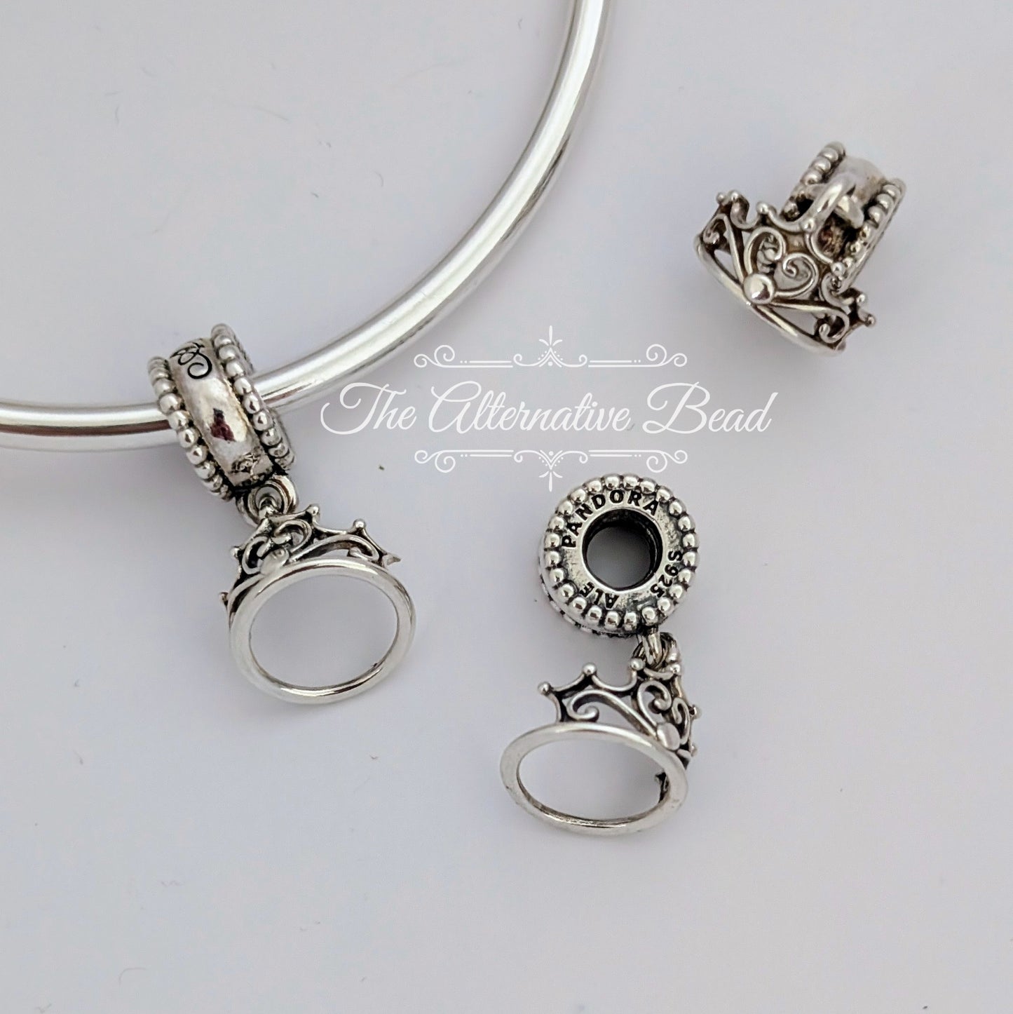 Disney x Pandora Ariel's Tiara Silver Dangle silver sterling-silver Dangle by The Alternative Bead. Your official Disney x Pandora Retailer from Germany