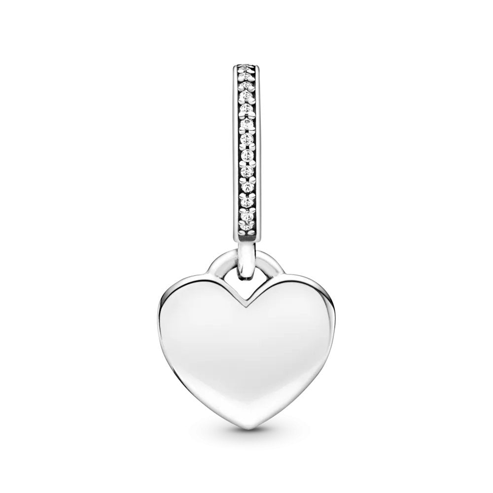 Pandora Russia I Love You Heart Dangle Charm silver and red sterling-silver and enamel Dangle by The Alternative Bead. Your Jewelry Retailer from Germany