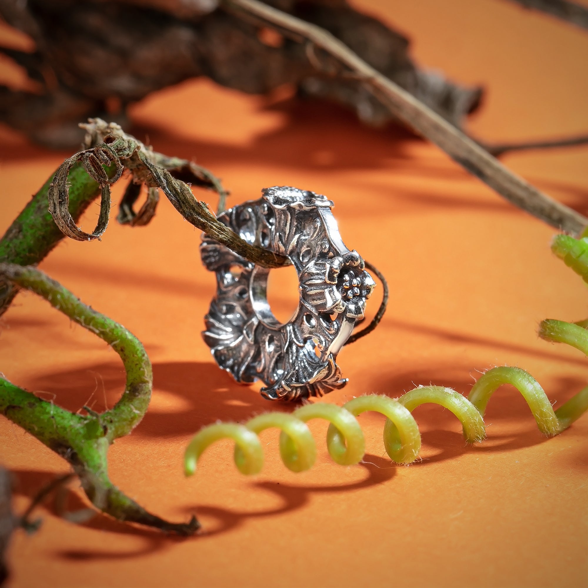 Elfbeads Wheel of Poison silver sterling-silver Spacer by The Alternative Bead. Your official Elfbeads Retailer from Germany