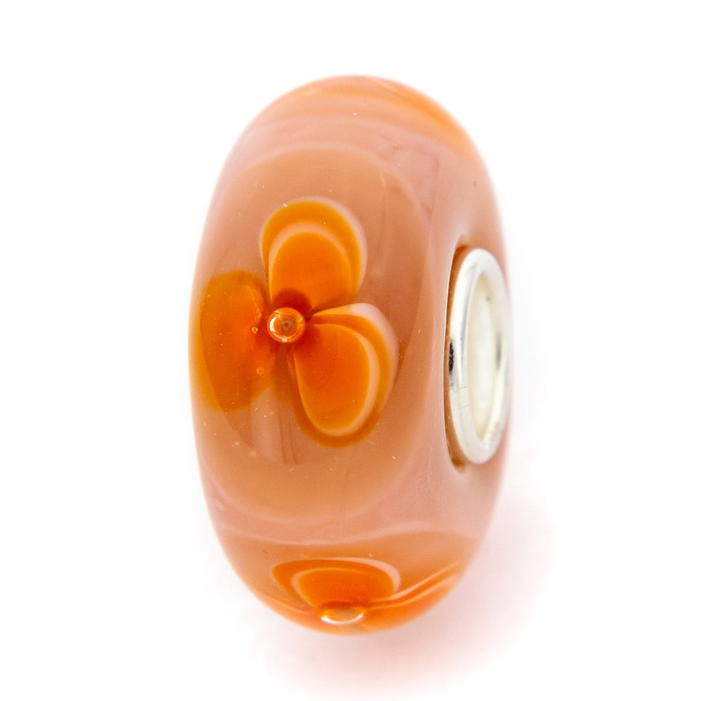 Elfbeads Paradise Flowerpools (G210805) orange glass Bead - The Alternative Bead official German Retailer. Buy 4 get 5 - free DHL Shipping for all orders above 150 ?