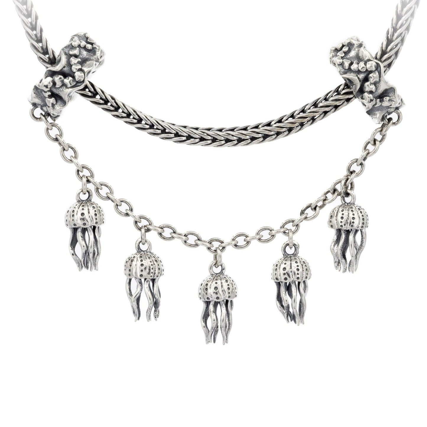 Elfbeads Paradise of Jellyfish (S220902) silver sterling-silver Charm - The Alternative Bead official German Retailer. Buy 4 get 5 - free DHL Shipping for all orders above 150€