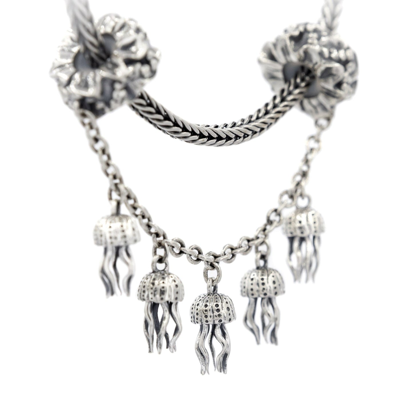Elfbeads Paradise of Jellyfish (S220902) silver sterling-silver Charm - The Alternative Bead official German Retailer. Buy 4 get 5 - free DHL Shipping for all orders above 150€