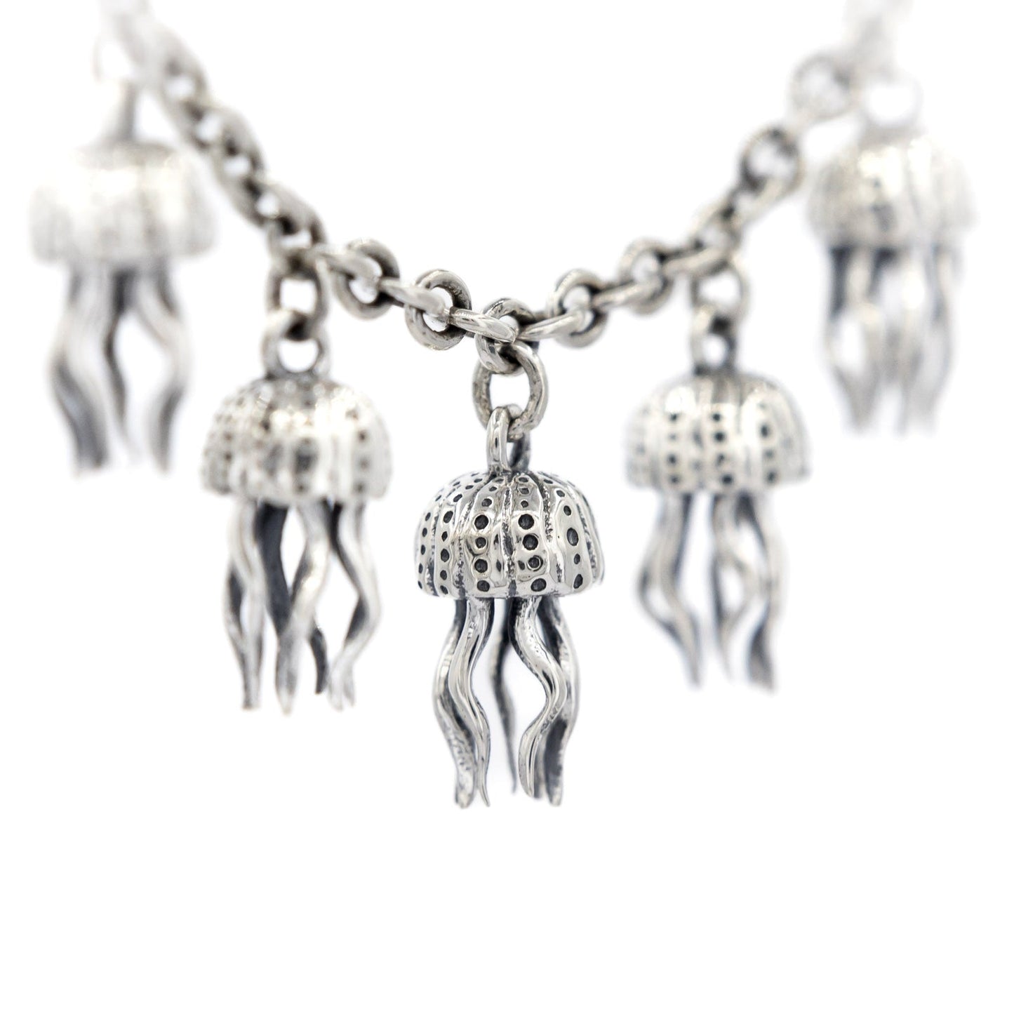 Elfbeads Paradise of Jellyfish (S220902) silver sterling-silver Charm - The Alternative Bead official German Retailer. Buy 4 get 5 - free DHL Shipping for all orders above 150€