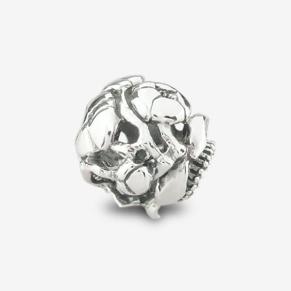Praan Peach Blossom Charms silver sterling-silver Bead by The Alternative Bead. Your official Praan Retailer from Germany