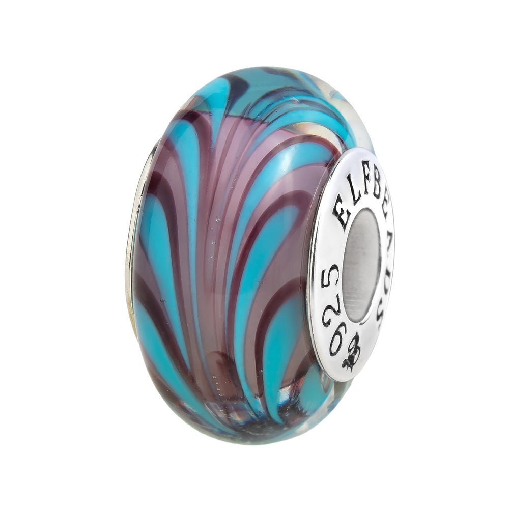 Elfbeads Peacock Feather Sprout glass Bead by The Alternative Bead. Your official Elfbeads Retailer from Germany