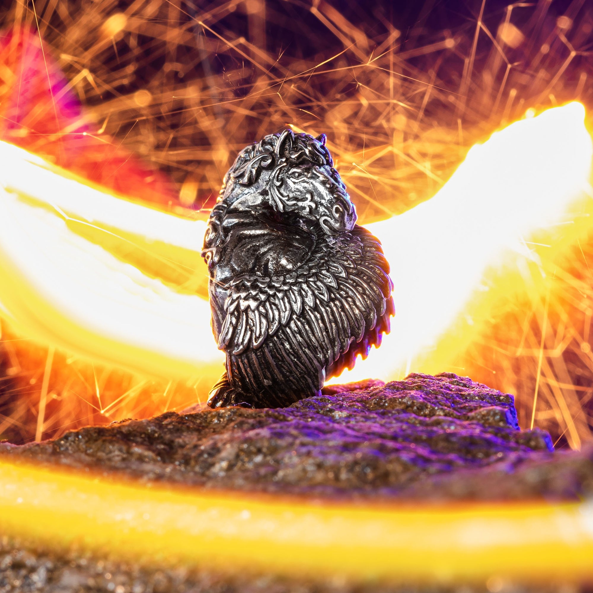 Elfbeads Pegasus silver sterling-silver Bead by The Alternative Bead. Your official Elfbeads Retailer from Germany