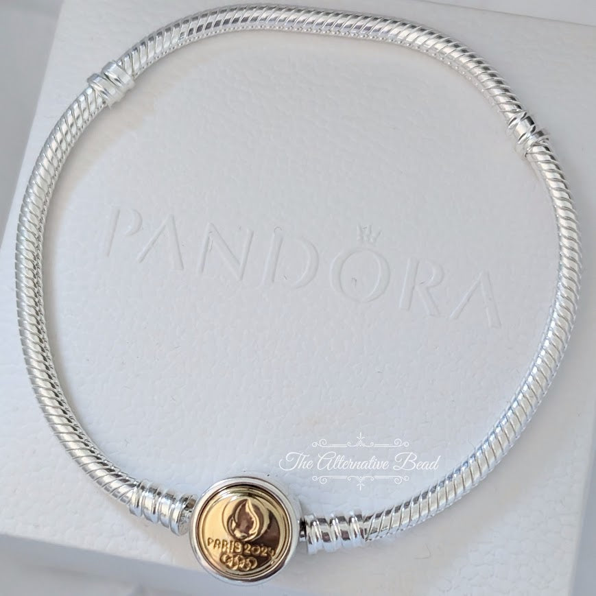 Pandora Paris Olympics 2024 Bicolor Bracelet silver; gold sterling-silver Bracelet by The Alternative Bead. Your official Pandora Retailer from Germany
