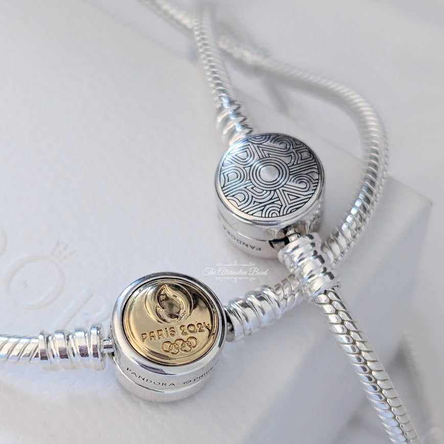 Pandora Paris Olympics 2024 Bicolor Bracelet silver; gold sterling-silver Bracelet by The Alternative Bead. Your official Pandora Retailer from Germany