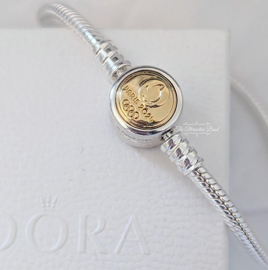 Pandora Paris Olympics 2024 Bicolor Bracelet silver; gold sterling-silver Bracelet by The Alternative Bead. Your official Pandora Retailer from Germany