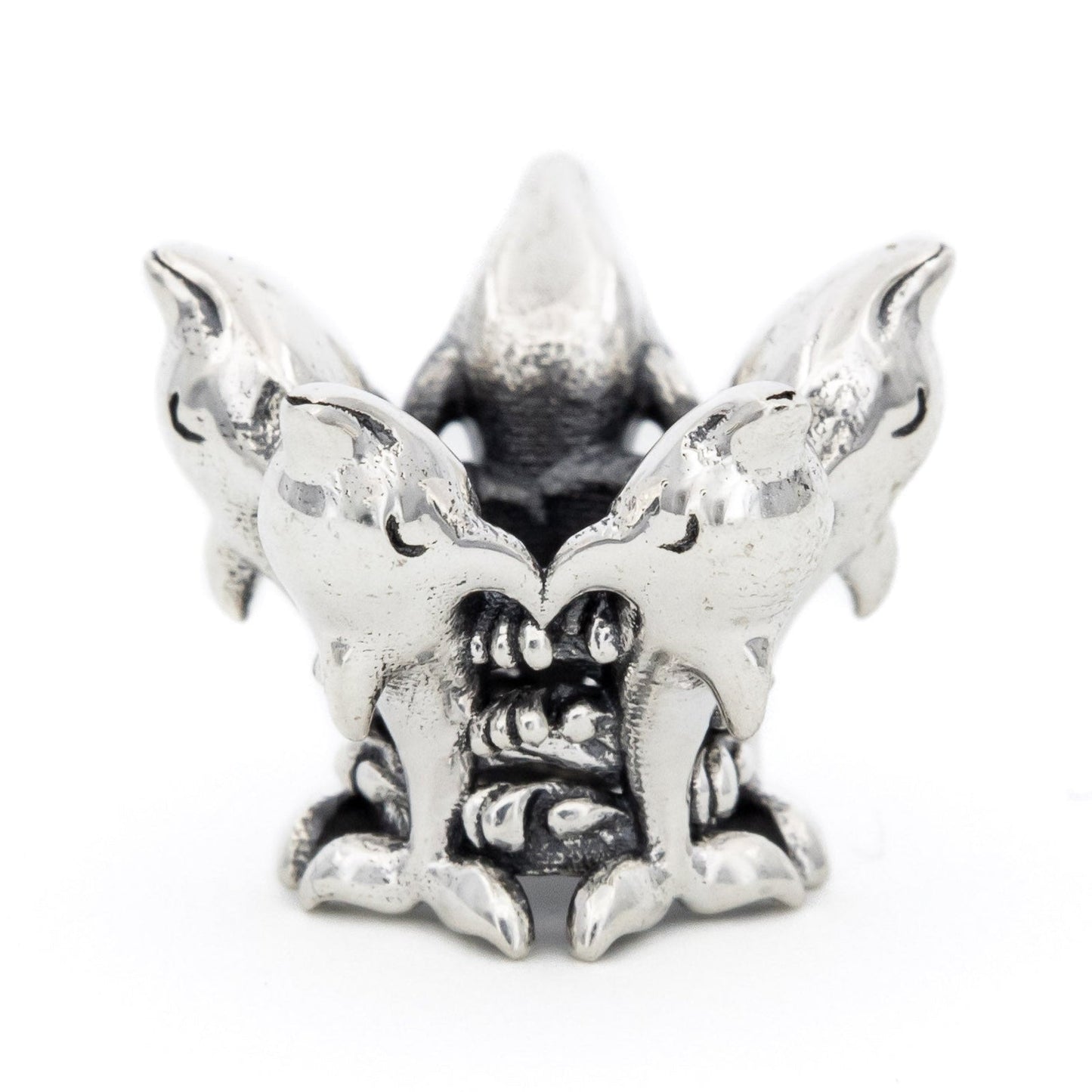 Elfbeads Playful Dolphins (S220604) silver sterling-silver Charm - The Alternative Bead official German Retailer. Buy 4 get 5 - free DHL Shipping for all orders above 150€