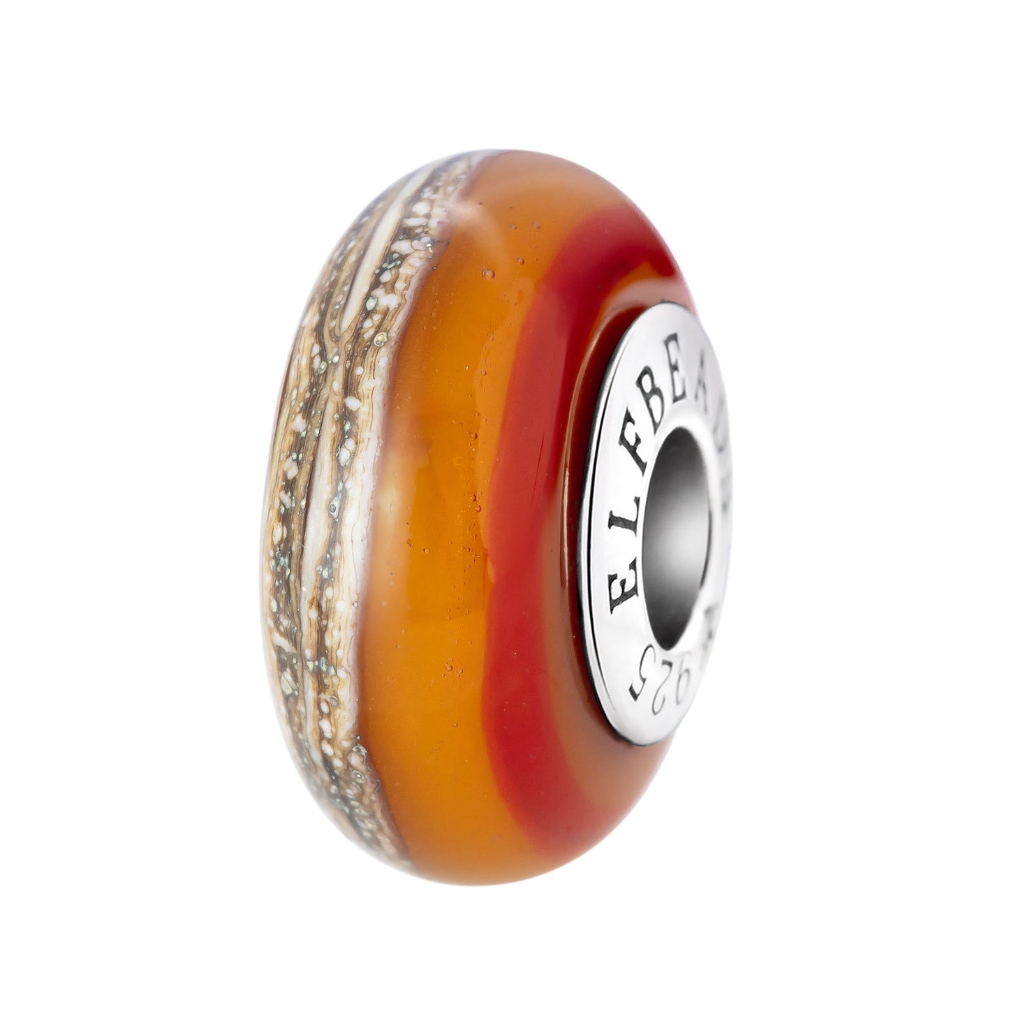 Elfbeads Pumpkin Berry Swirl Bead by The Alternative Bead. Your official Elfbeads Retailer from Germany