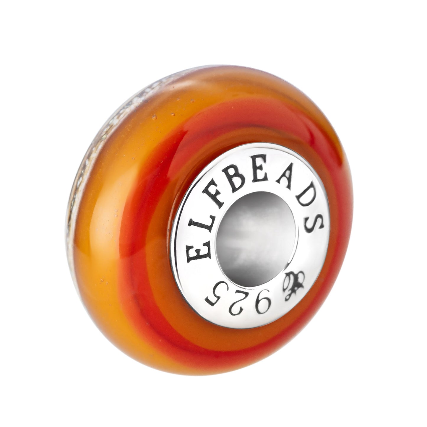 Elfbeads Pumpkin Berry Swirl Bead by The Alternative Bead. Your official Elfbeads Retailer from Germany