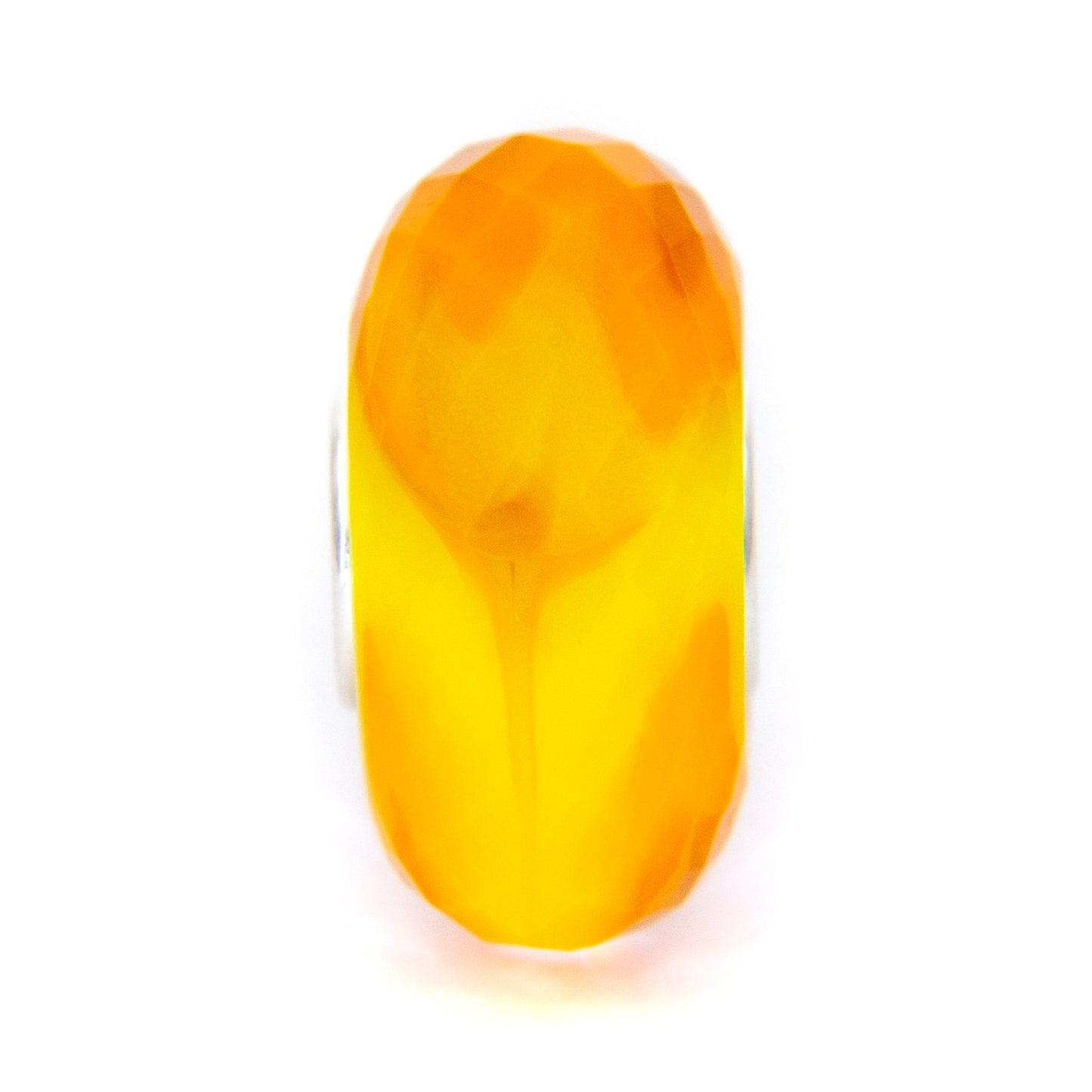 Elfbeads Pumpkin Candy Crush Fractal glass Bead by The Alternative Bead. Your official Elfbeads Retailer from Germany