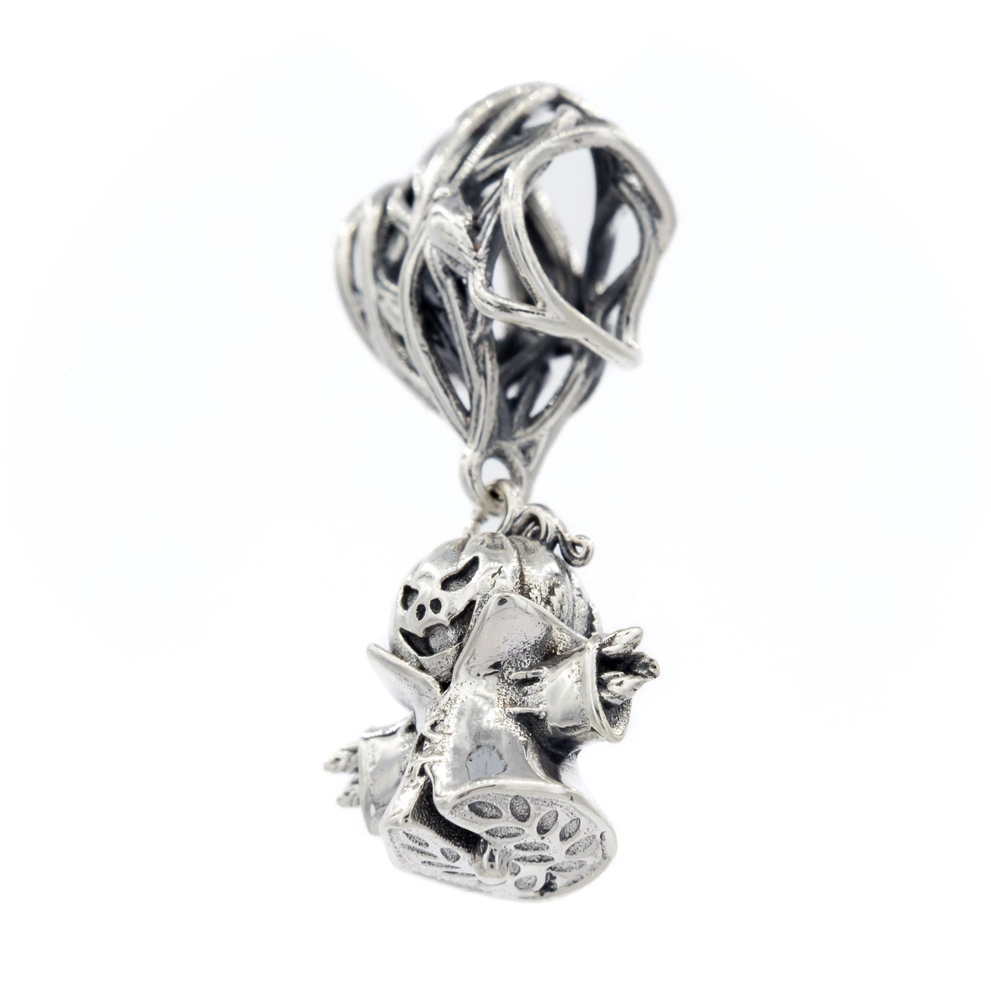 Elfbeads Pumpkin Scarecrow (S220904) silver sterling-silver Charm - The Alternative Bead official German Retailer. Buy 4 get 5 - free DHL Shipping for all orders above 150€
