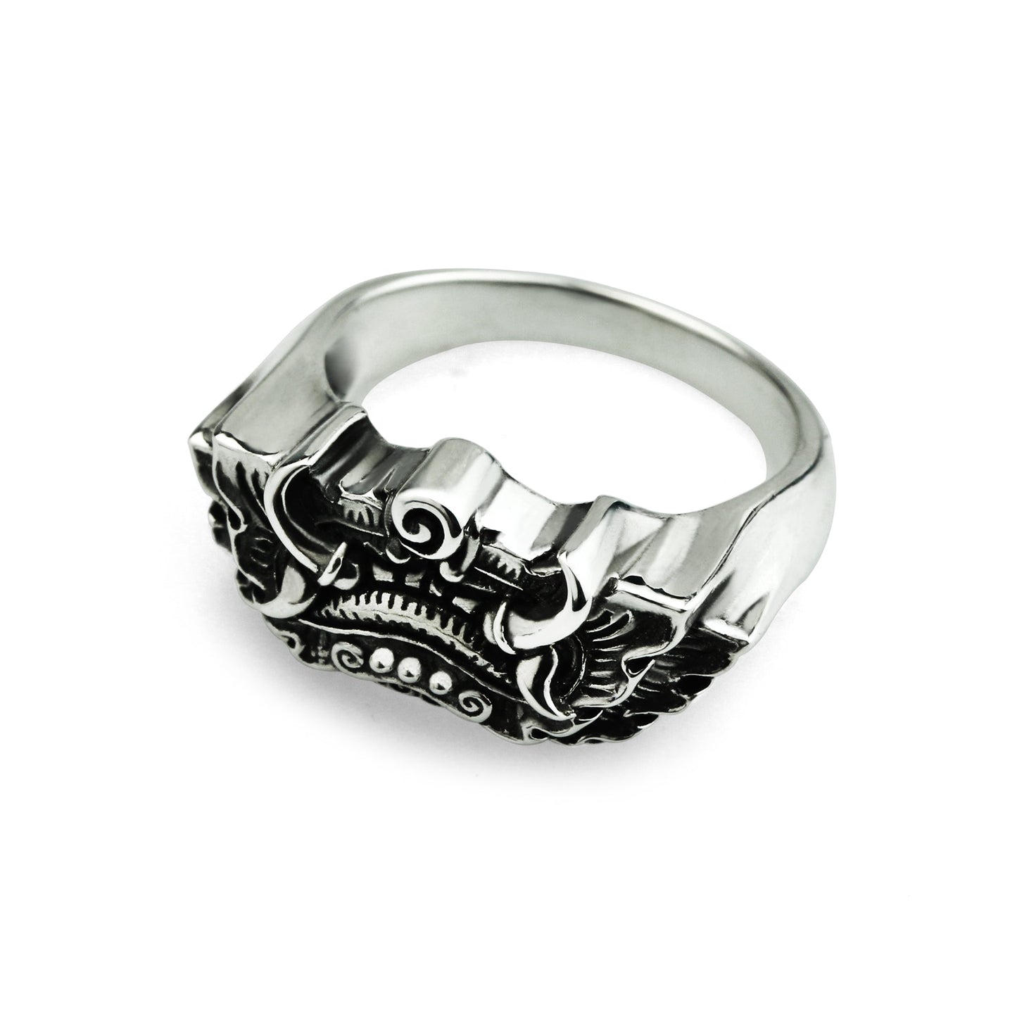 OHM Beads Ring Of Protection (RAA003xx) sterling-silver Bead The Alternative Bead