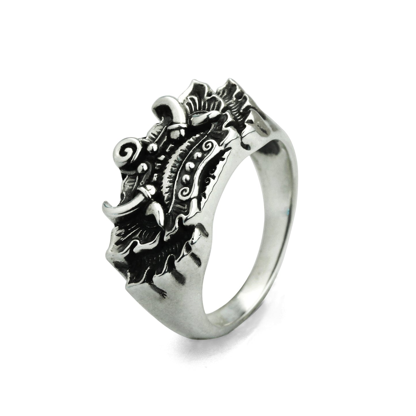 OHM Beads Ring Of Protection (RAA003xx) sterling-silver Bead The Alternative Bead