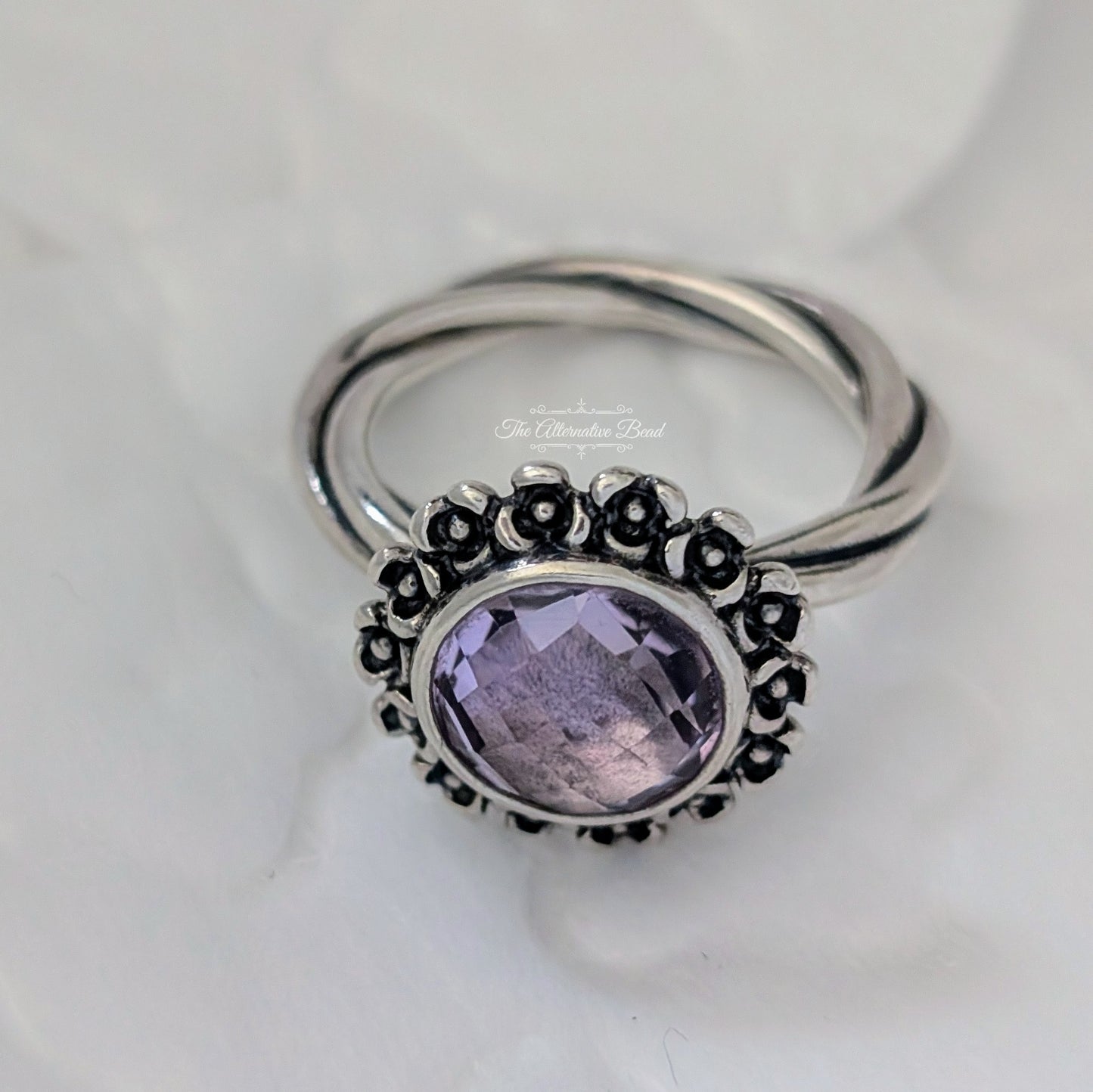 Pandora Amethyst Ring purple sterling-silver Ring by The Alternative Bead. Your official Pandora Retailer from Germany