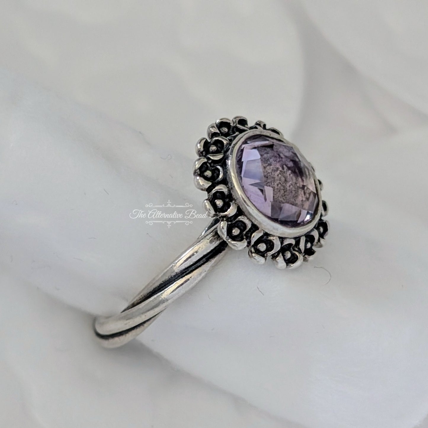 Pandora Amethyst Ring purple sterling-silver Ring by The Alternative Bead. Your official Pandora Retailer from Germany