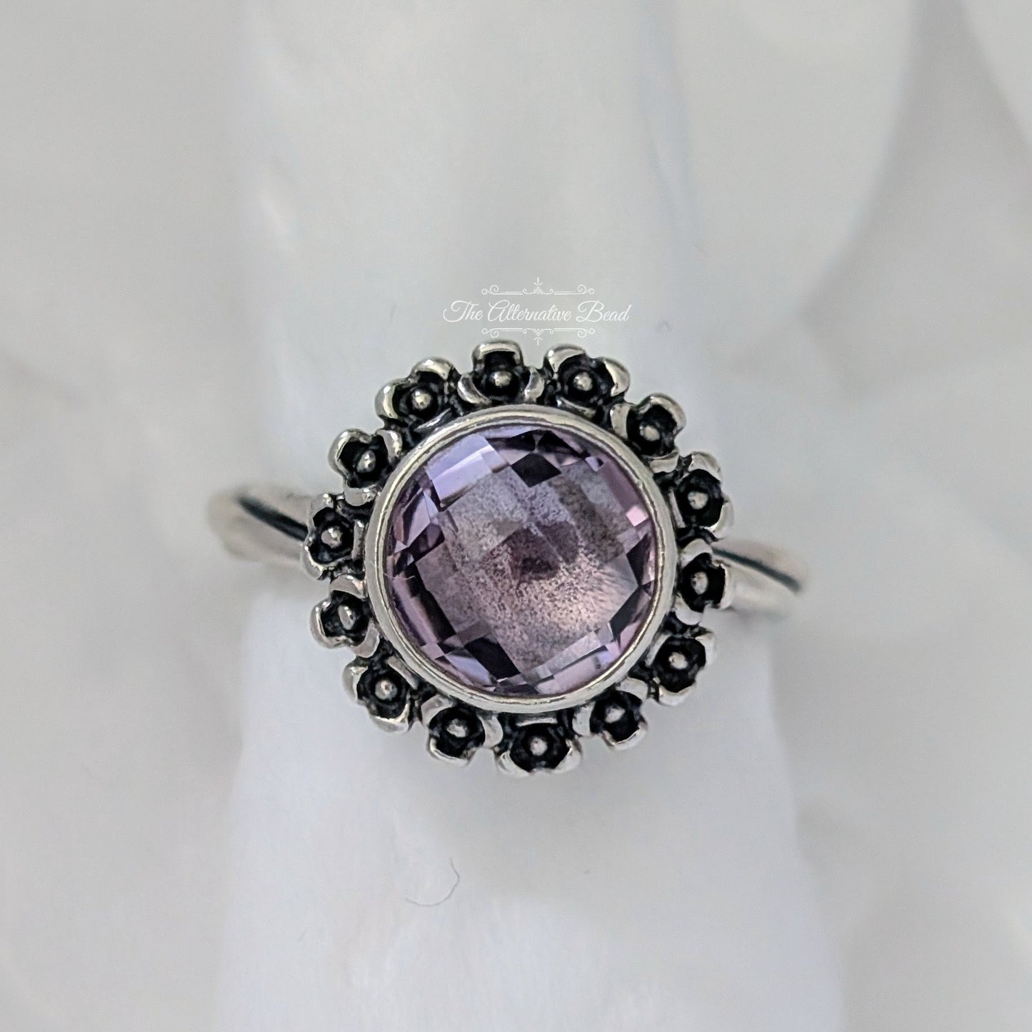 Pandora Amethyst Ring purple sterling-silver Ring by The Alternative Bead. Your official Pandora Retailer from Germany