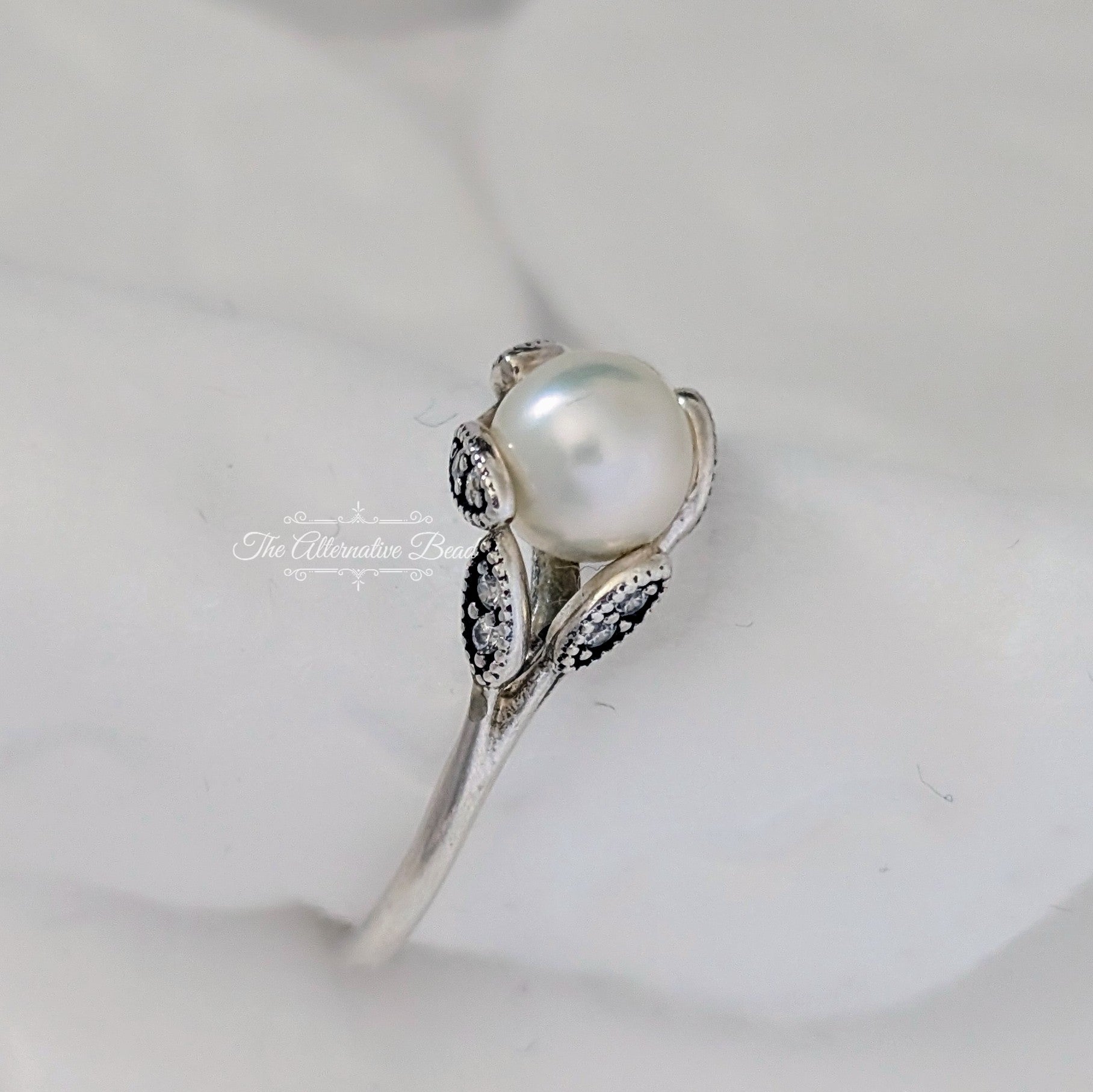 Pandora Luminous Leaves Ring (190967P) silver sterling-silver Ring by The Alternative Bead. Your Jewelry Retailer from Germany