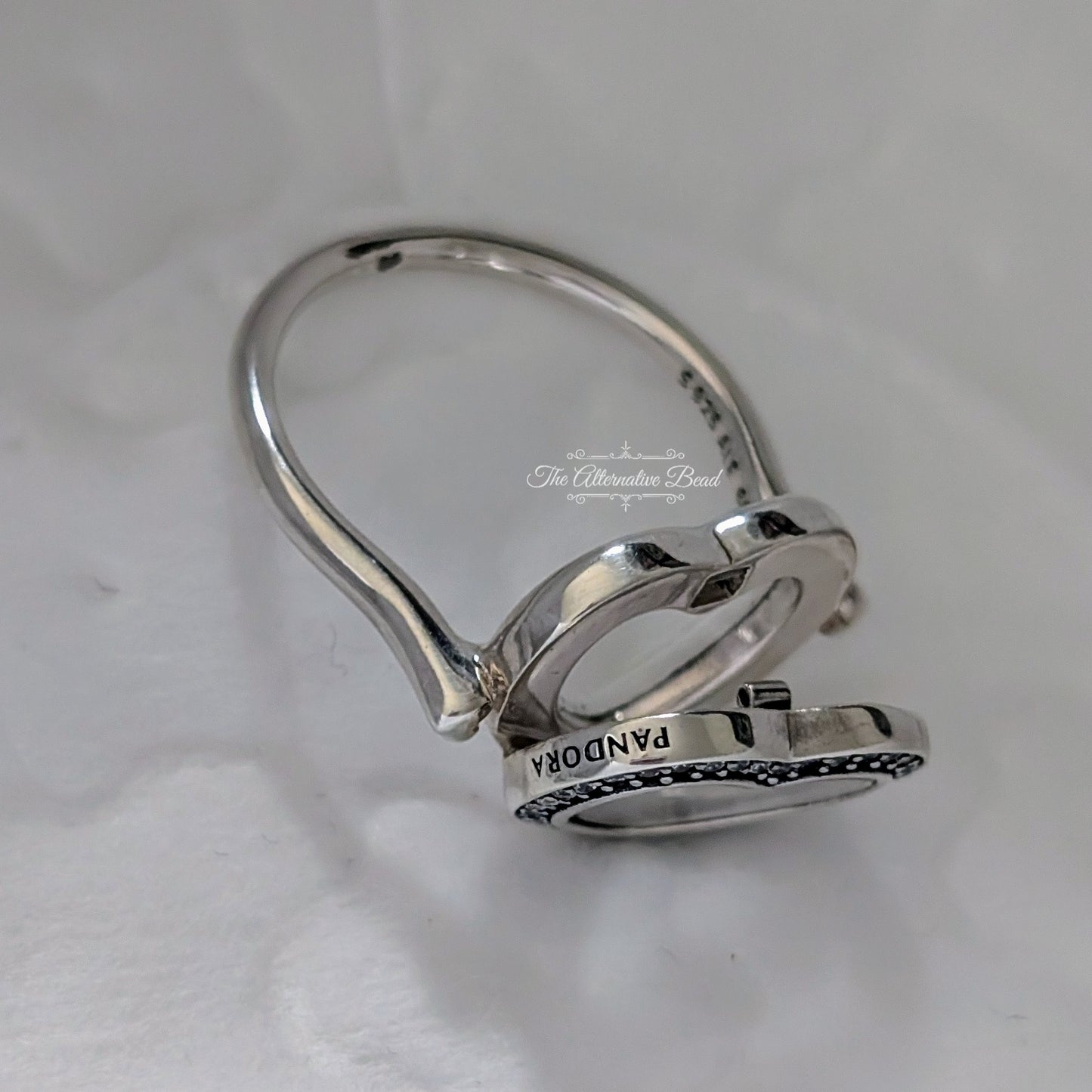 Pandora Lockets Sparkling Heart Ring silver sterling-silver Ring by The Alternative Bead. Your official Pandora Retailer from Germany