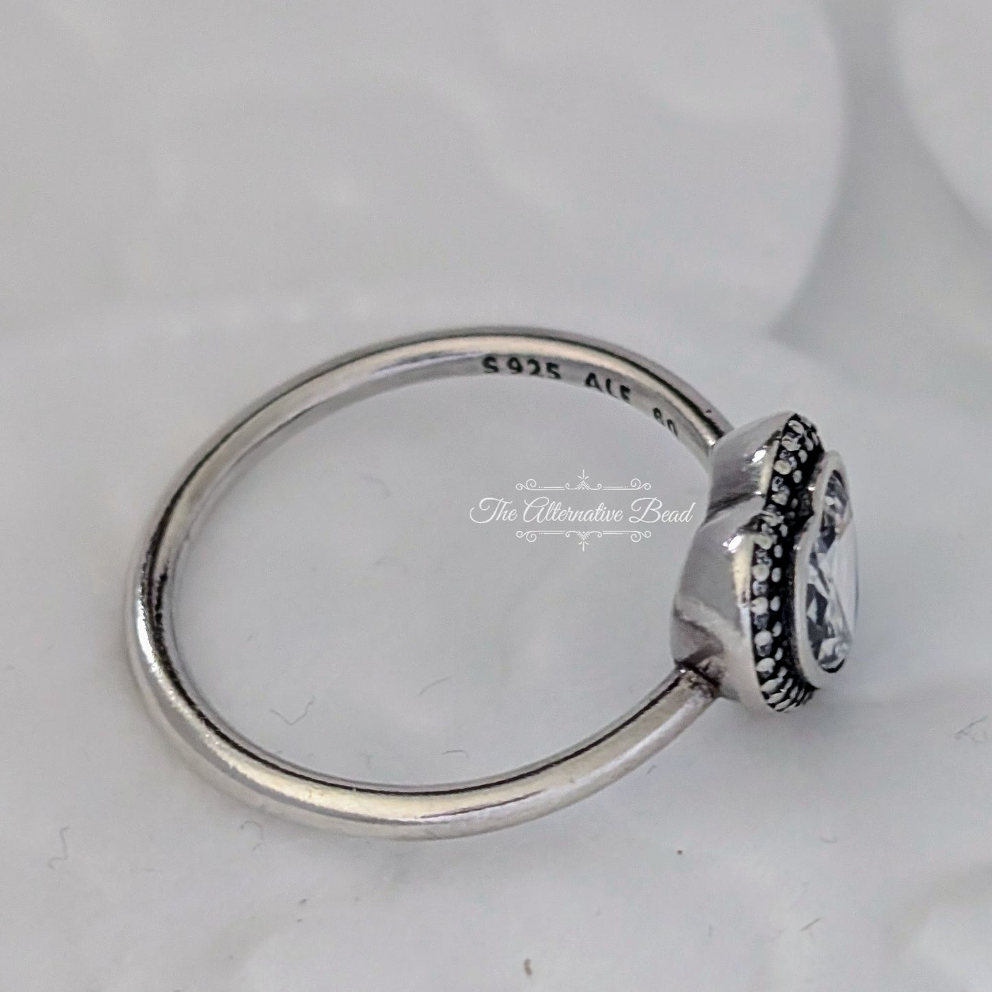 Pandora Sparkling Love Heart Halo Ring silver sterling-silver Ring by The Alternative Bead. Your official Pandora Retailer from Germany