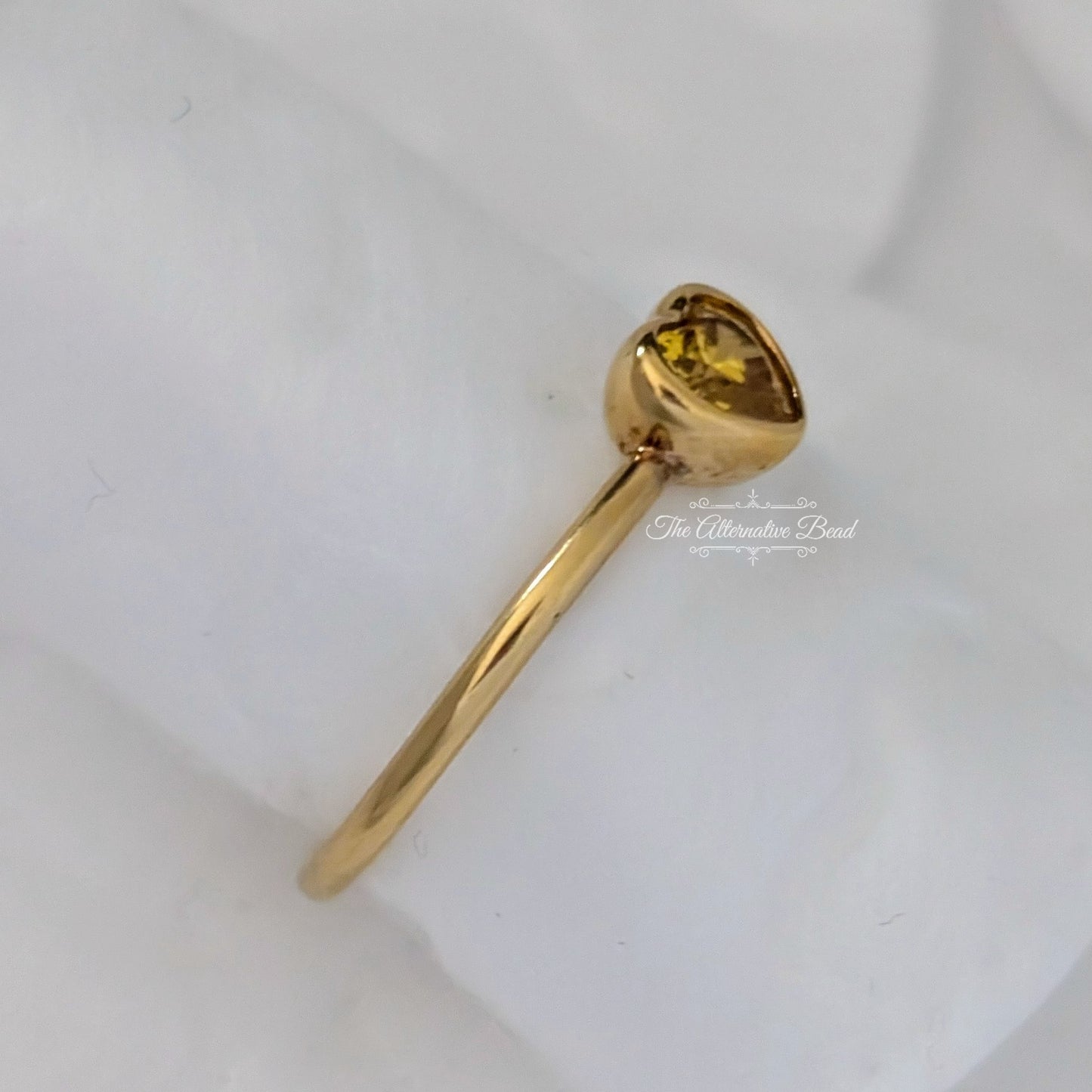 Pandora Shine Radiant Heart Ring gold; yellow sterling-silver Ring by The Alternative Bead. Your official Pandora Retailer from Germany