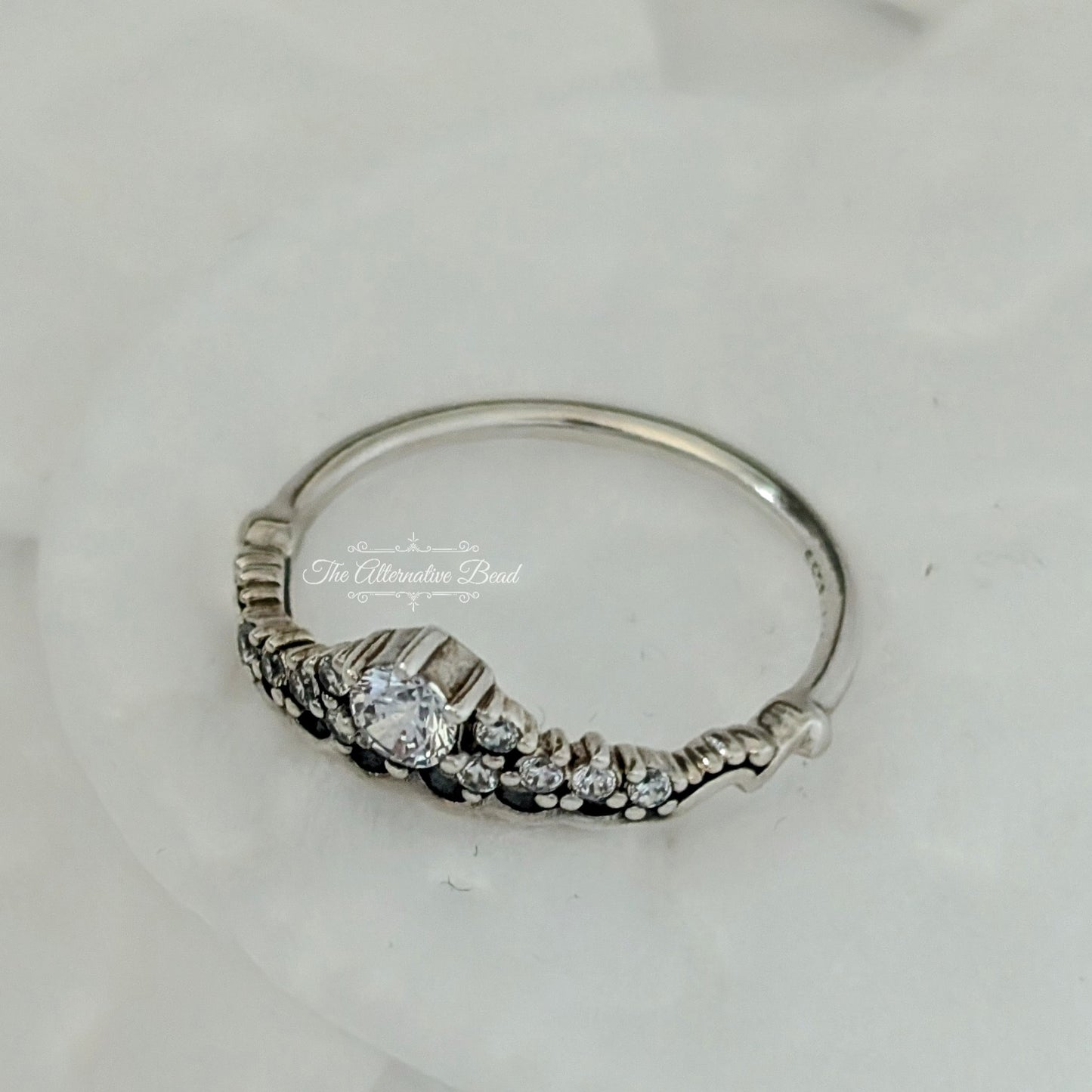 Pandora Fairy Tale Tiara Wishbone Ring silver sterling-silver Ring by The Alternative Bead. Your official Pandora Retailer from Germany