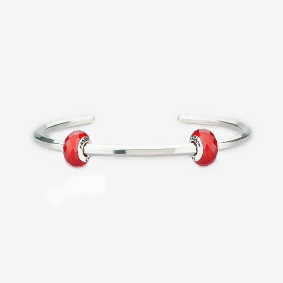Praan Red Agate Stopper Charms red natural-stone Stopper by The Alternative Bead. Your official Praan Retailer from Germany