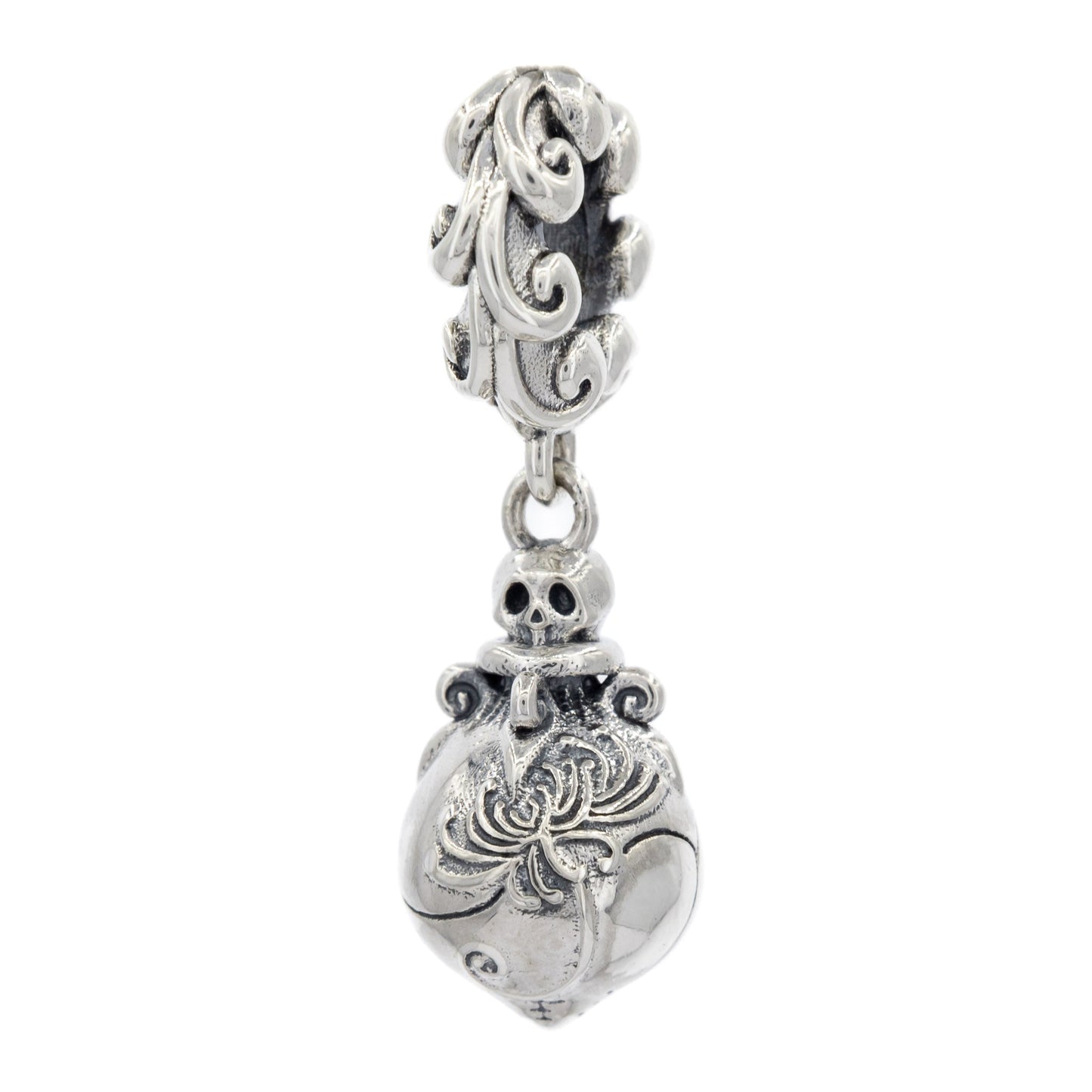 Elfbeads Red Spider Lily Potion silver sterling-silver Bead by The Alternative Bead. Your official Elfbeads Retailer from Germany