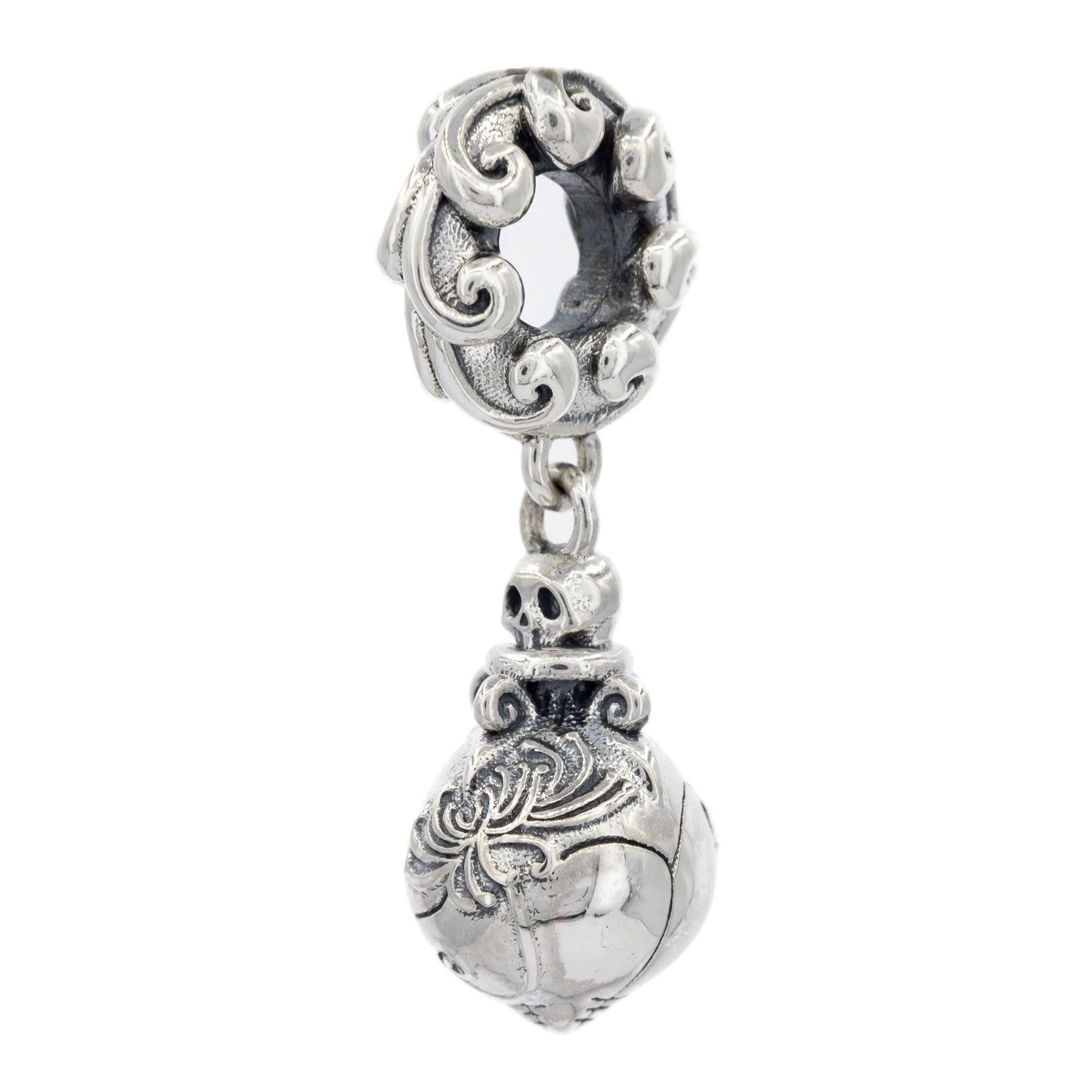 Elfbeads Red Spider Lily Potion silver sterling-silver Bead by The Alternative Bead. Your official Elfbeads Retailer from Germany