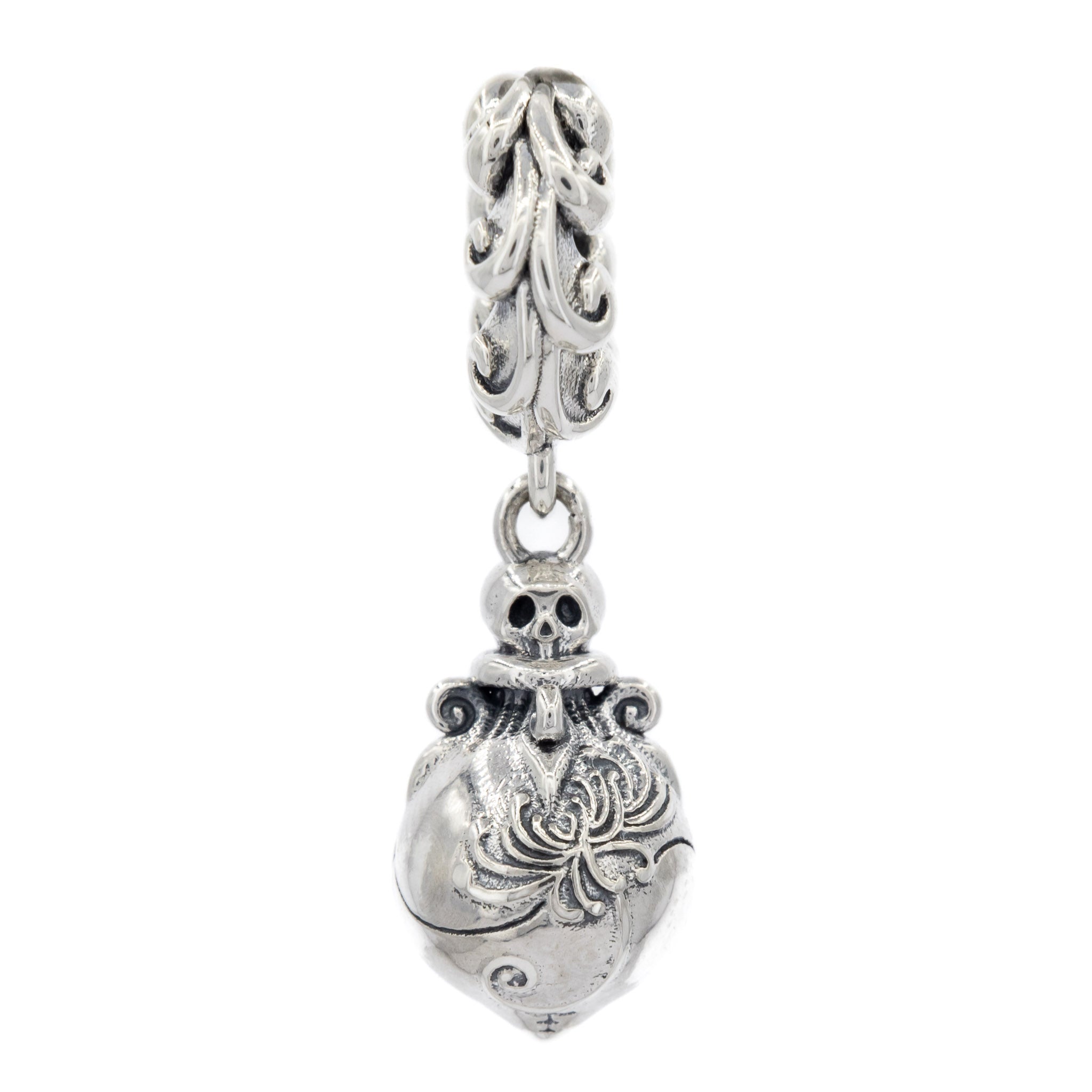 Elfbeads Red Spider Lily Potion silver sterling-silver Bead by The Alternative Bead. Your official Elfbeads Retailer from Germany