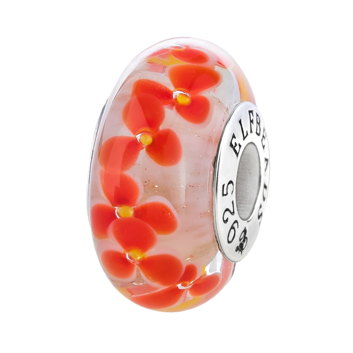 Elfbeads Rose Petals Snow (G231115) Charm - The Alternative Bead official German Retailer. Buy 4 get 5 - free DHL Shipping for all orders above 150€