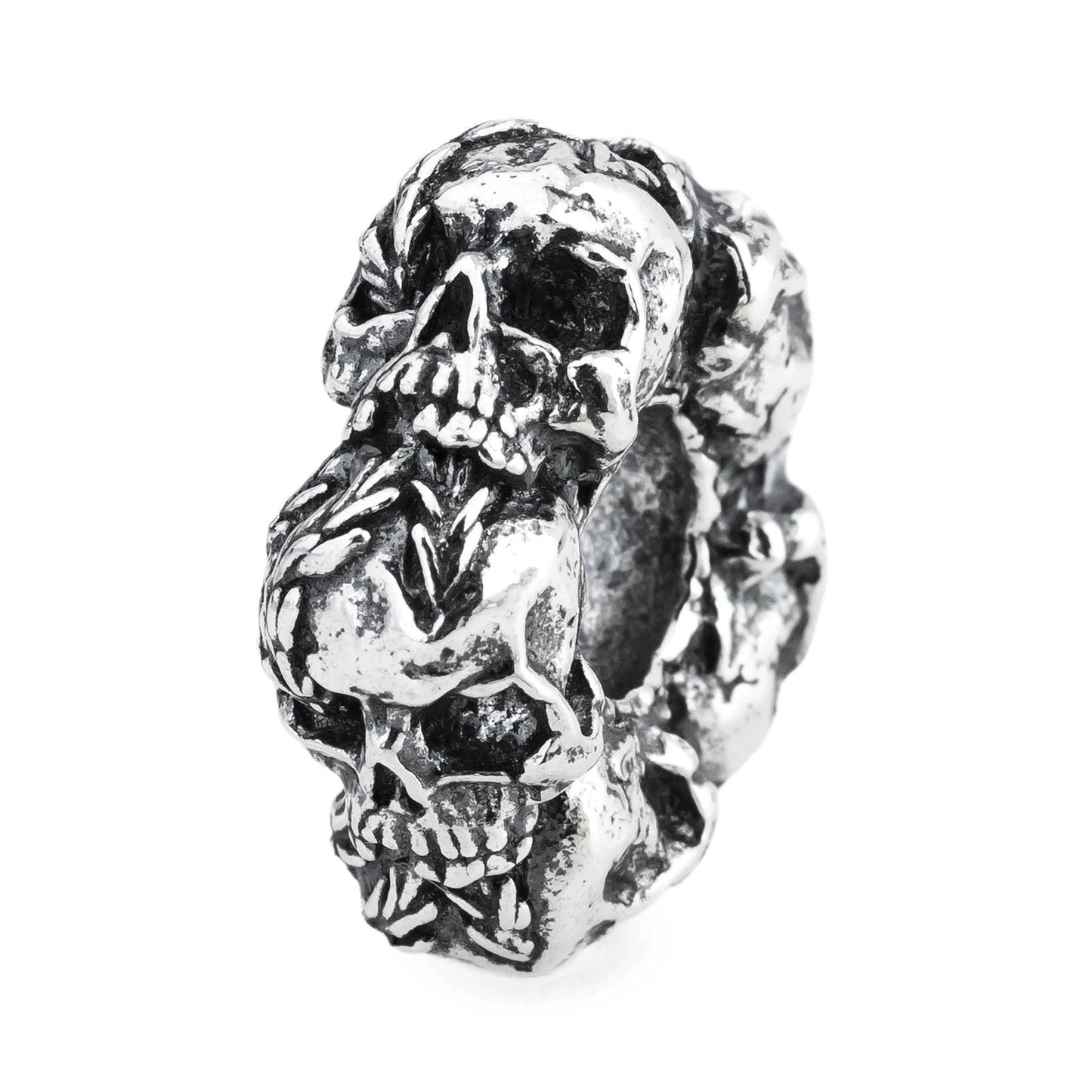 Elfbeads Rosemary Skulls (S230906) silver sterling-silver Charm - The Alternative Bead official German Retailer. Buy 4 get 5 - free DHL Shipping for all orders above 150€