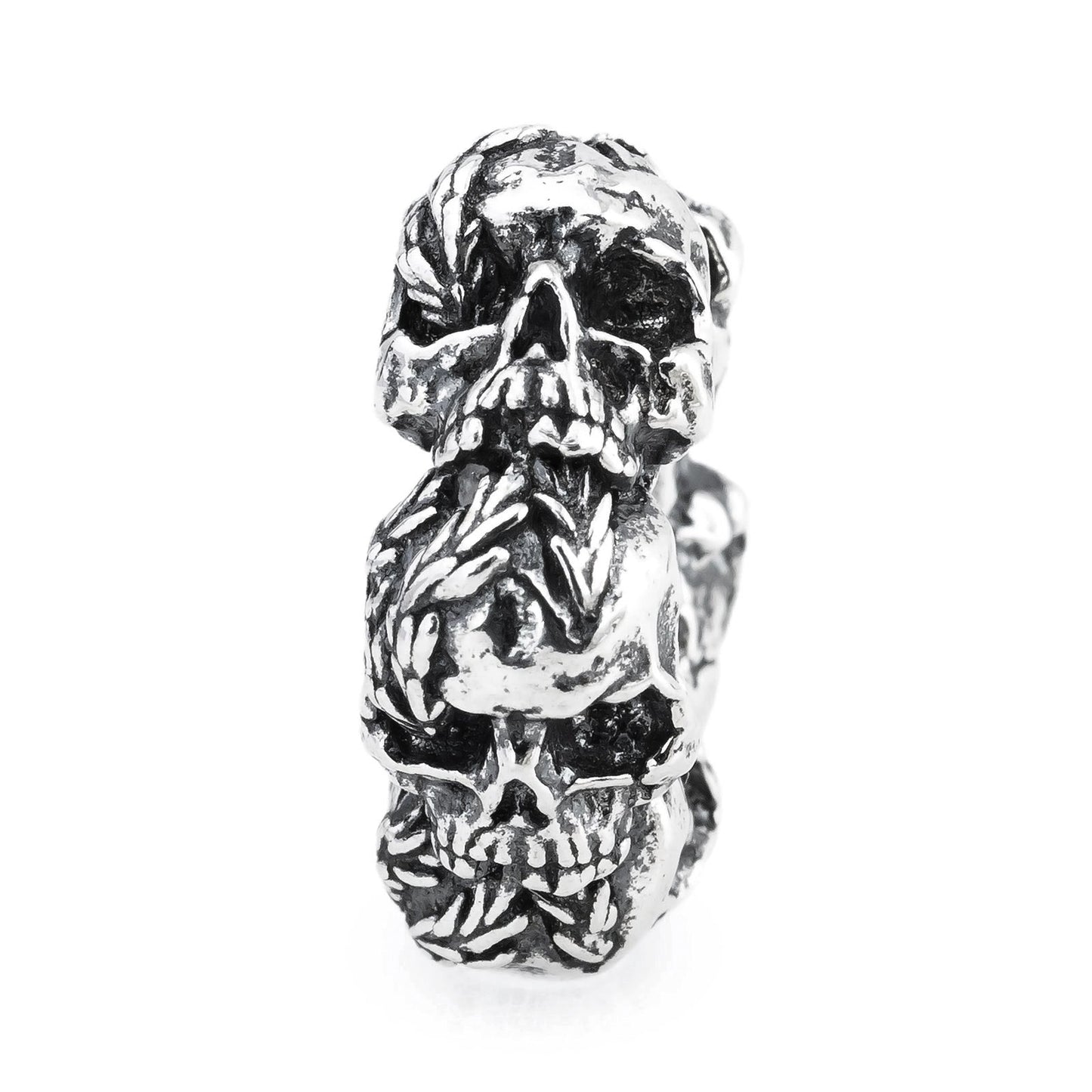 Elfbeads Rosemary Skulls (S230906) silver sterling-silver Charm - The Alternative Bead official German Retailer. Buy 4 get 5 - free DHL Shipping for all orders above 150€