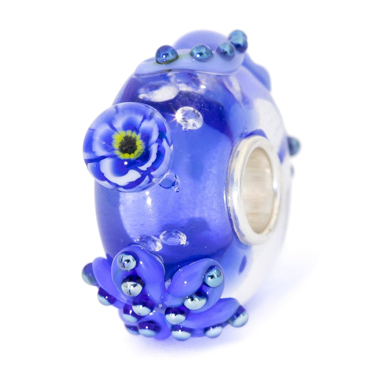 Elfbeads Royal Blue Seahorse (G220714) glass Charm - The Alternative Bead official German Retailer. Buy 4 get 5 - free DHL Shipping for all orders above 150€