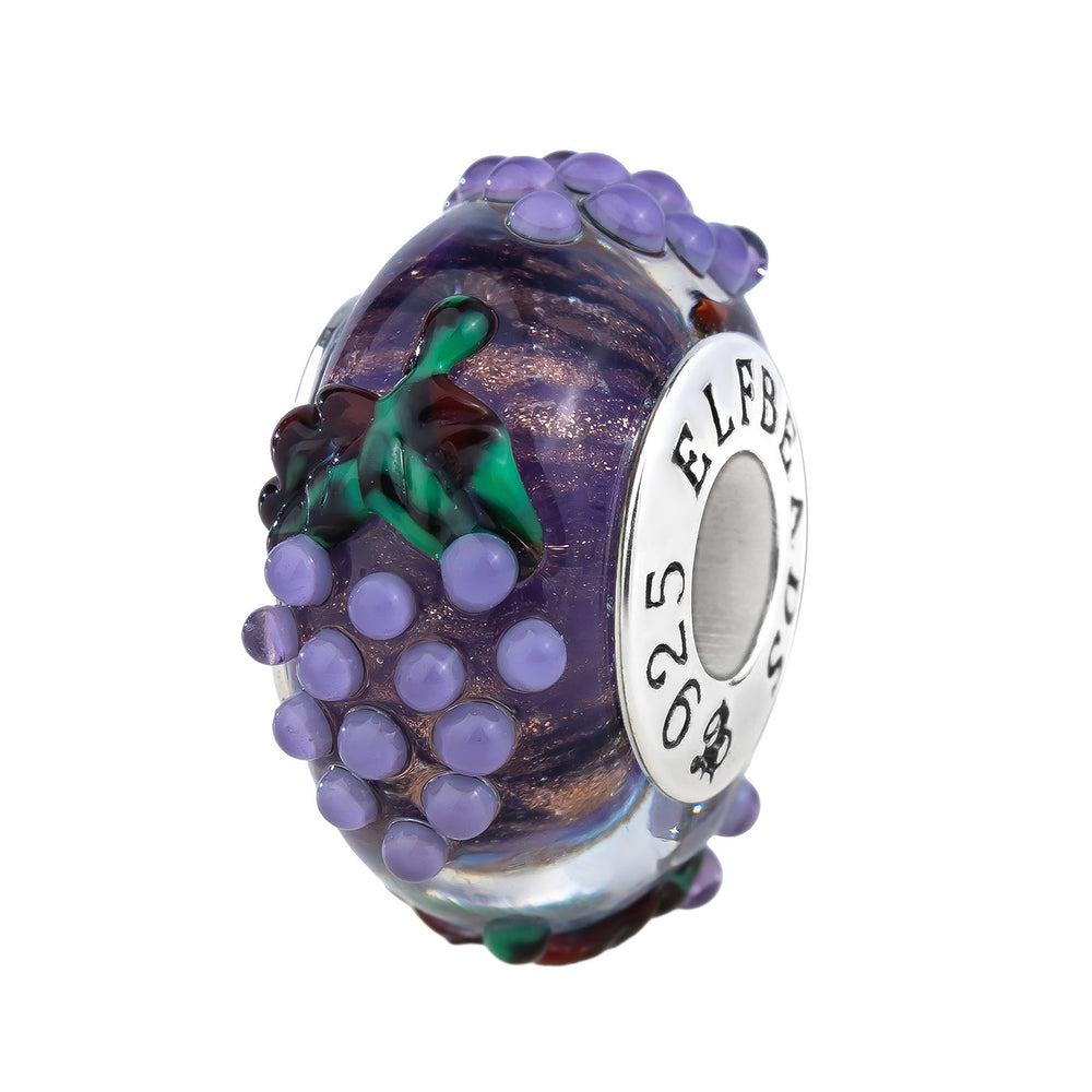 Elfbeads Royal Grapes Golddust (G230915) glass Bead - The Alternative Bead official German Retailer. Buy 4 get 5 - free DHL Shipping for all orders above 150 ?