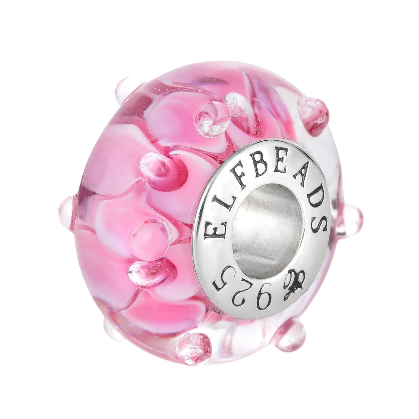 Elfbeads Royal Pink Perpetuals glass Bead by The Alternative Bead. Your official Elfbeads Retailer from Germany