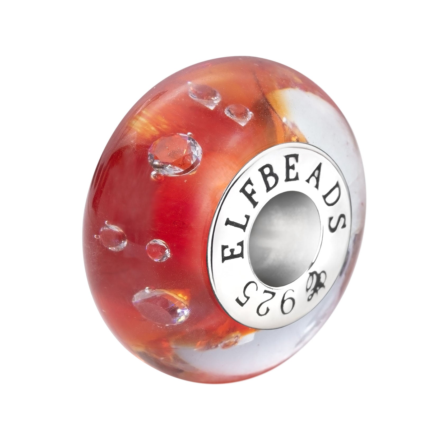 Elfbeads Ruby Red Monroe red glass Bead by The Alternative Bead. Your official Elfbeads Retailer from Germany
