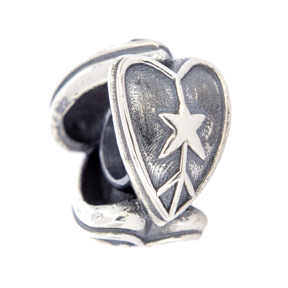 Elfbeads Hearts Of Virtue (S201201) silver sterling-silver Charm - The Alternative Bead official German Retailer. Buy 4 get 5 - free DHL Shipping for all orders above 150€